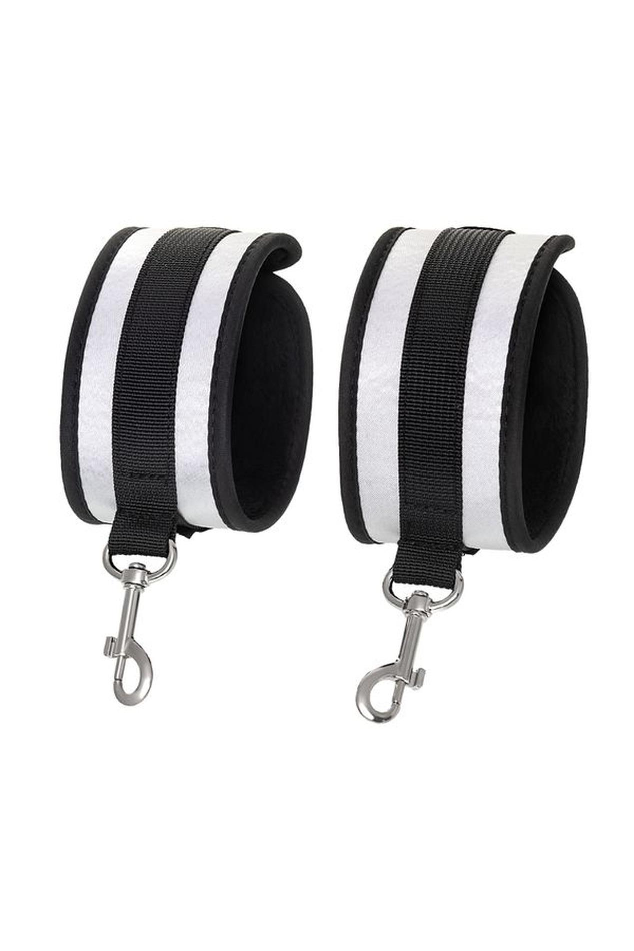 Anonymo Anclecuffs, Polyester, Silver, 28.5 Cm