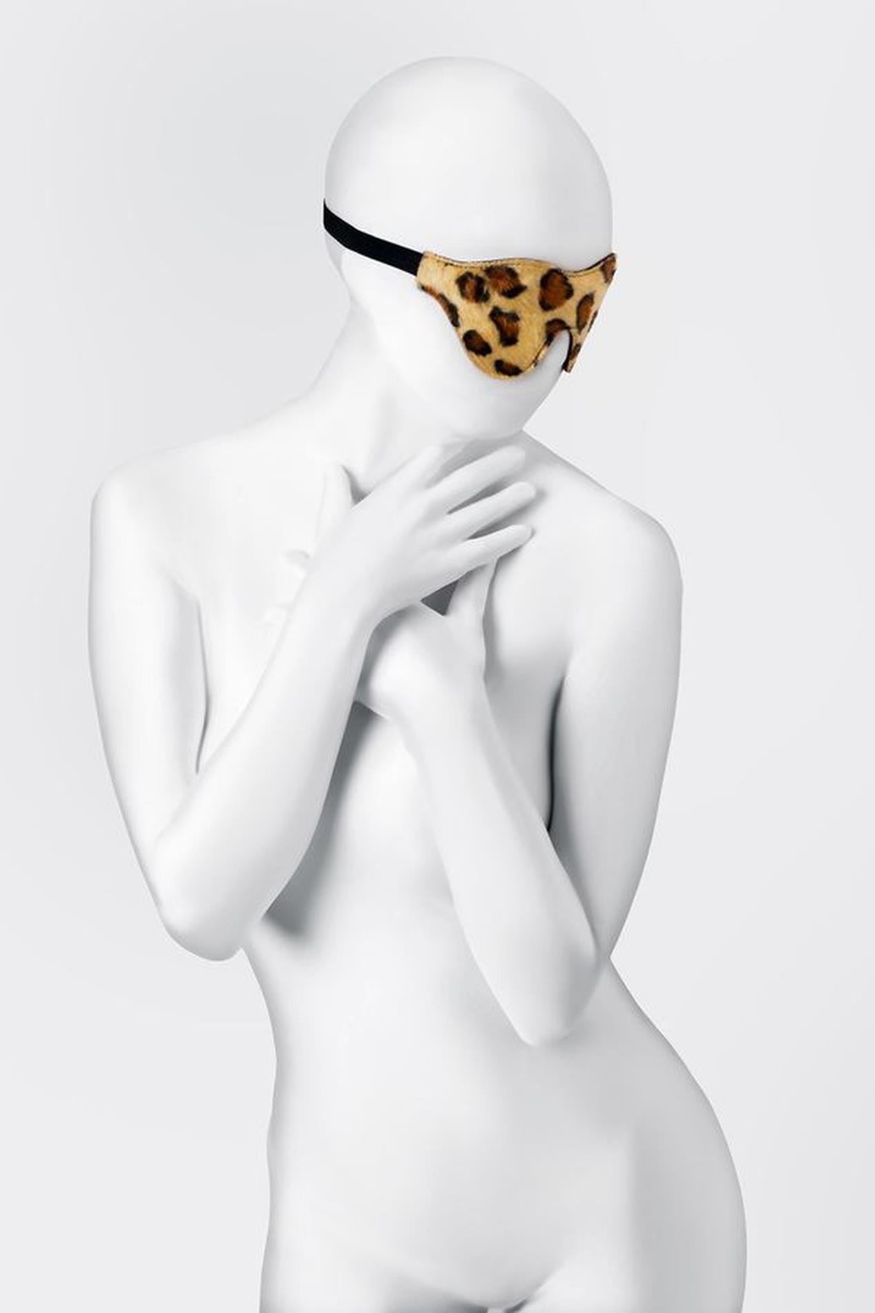 Anonymo Mask, Pu Leather, Print, 26 Cm