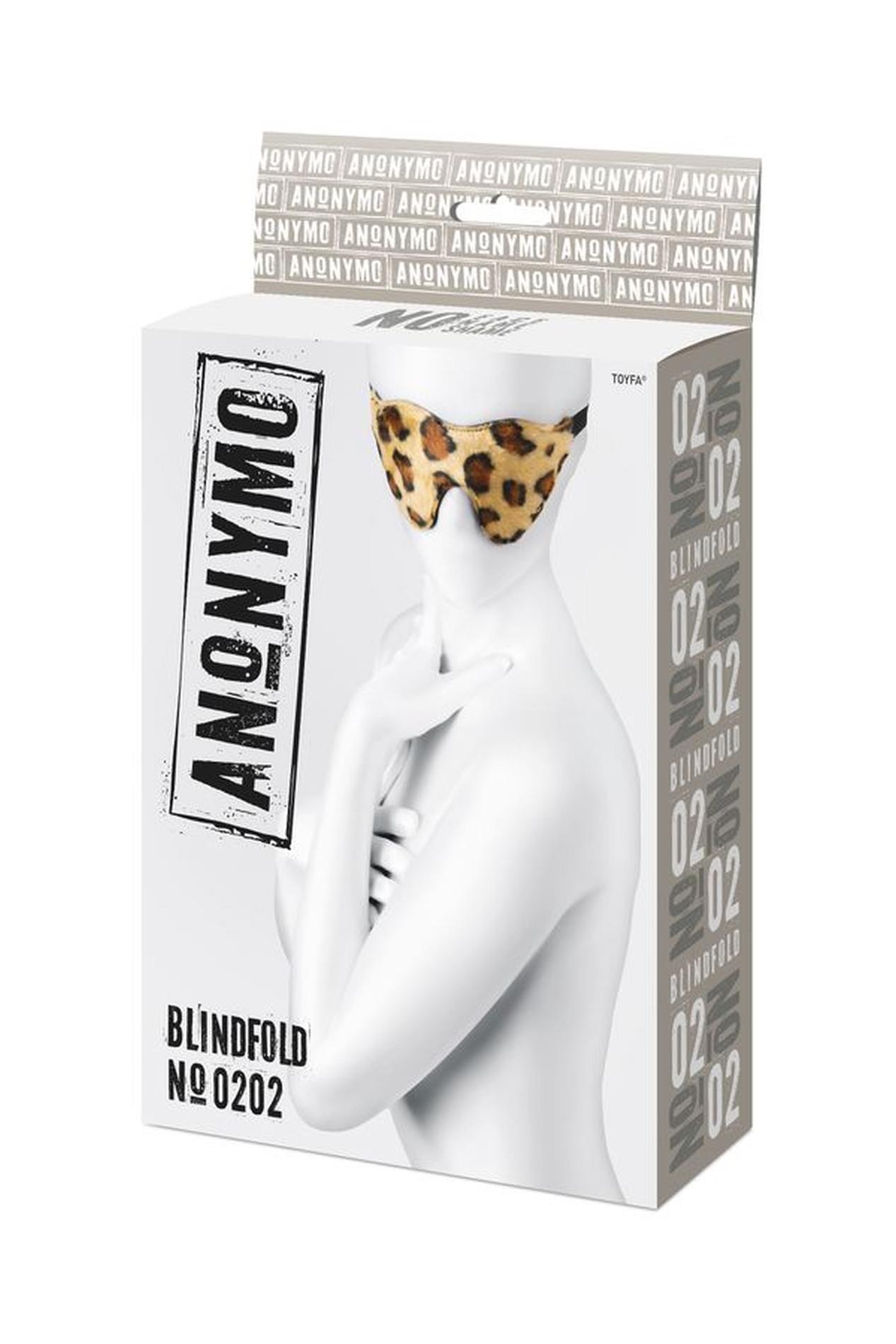 Anonymo Mask, Pu Leather, Print, 26 Cm