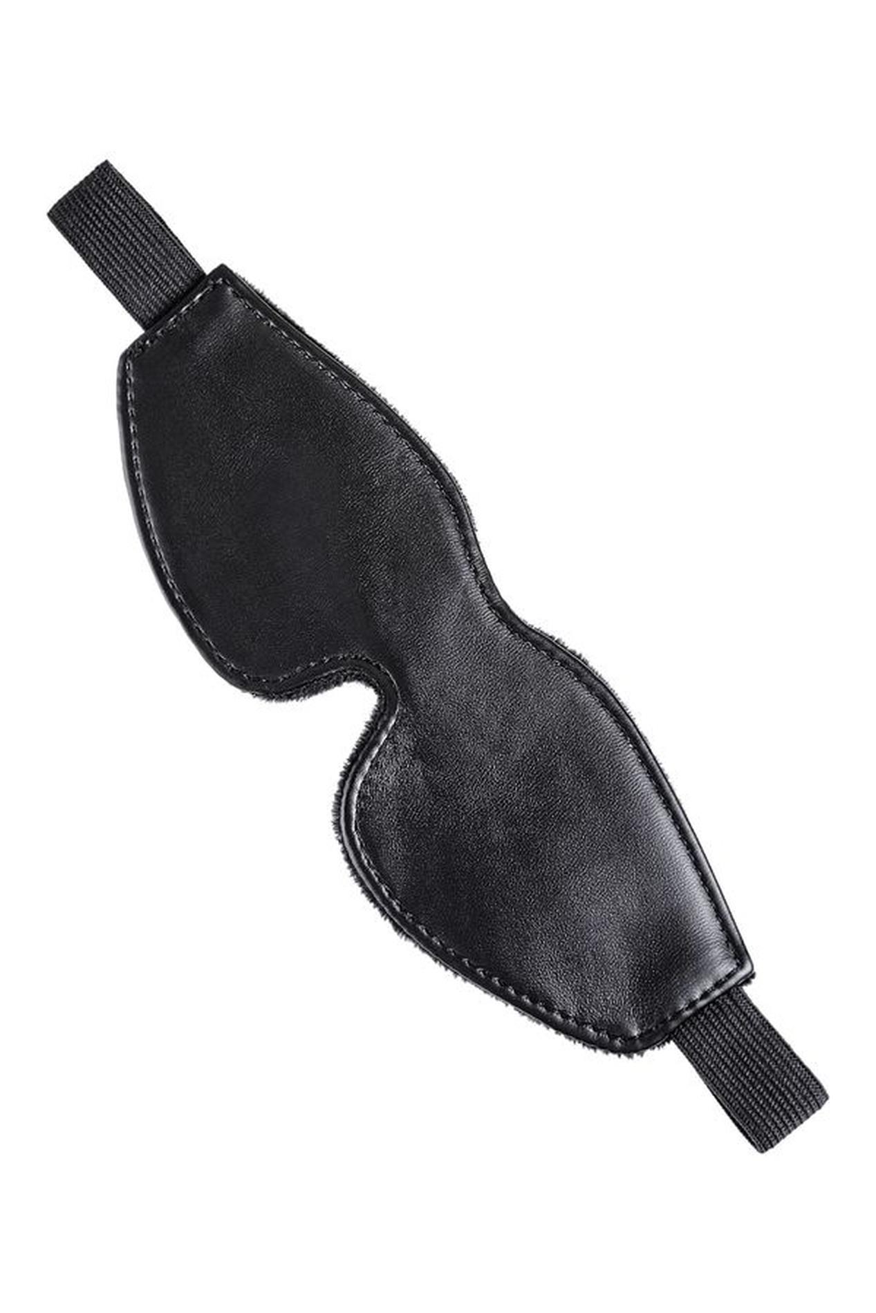 Anonymo Mask, Pu Leather, Black, 26.5 Cm
