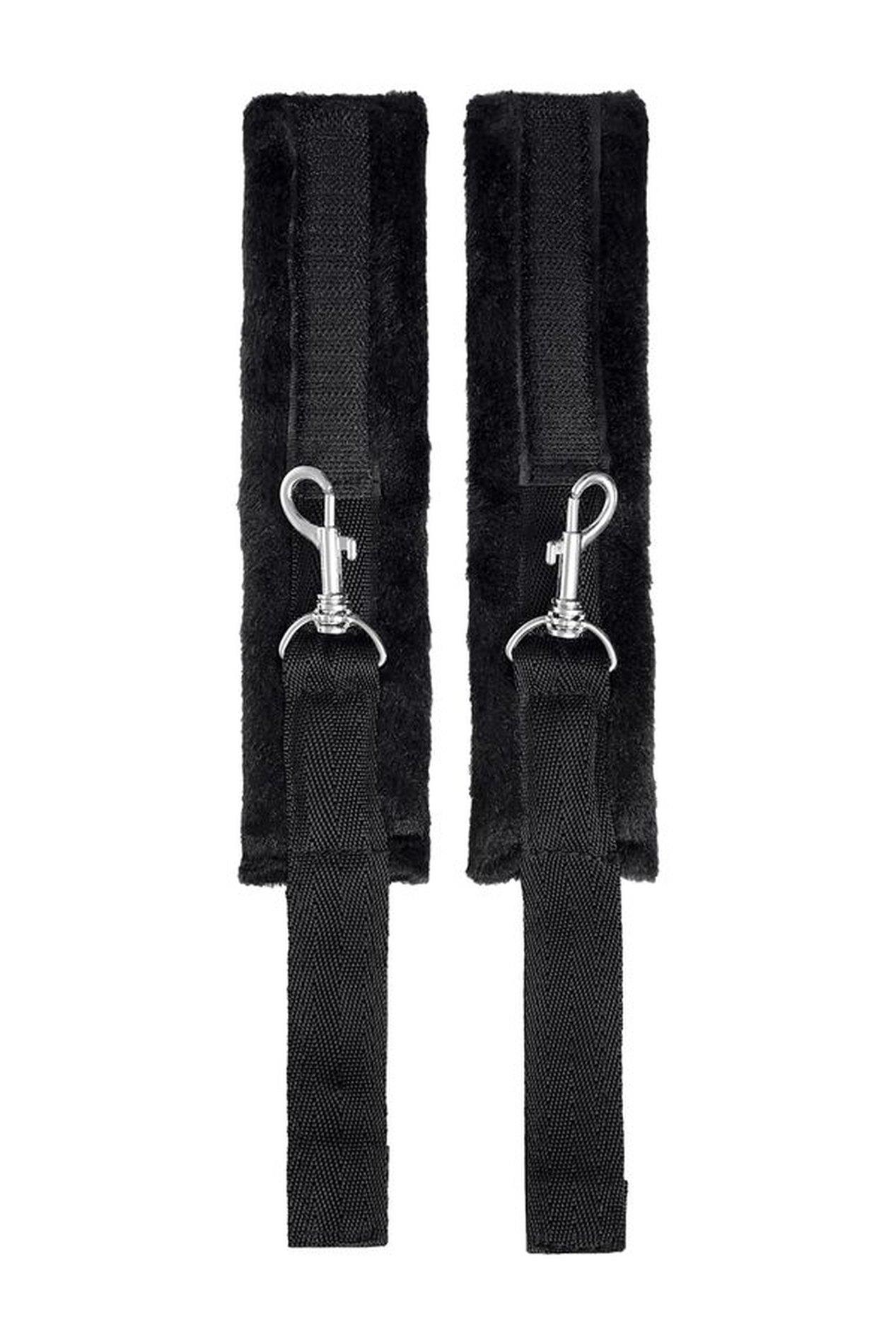 Anonymo Fixing Sling With Pillow, Velour, Black, 127 Cm