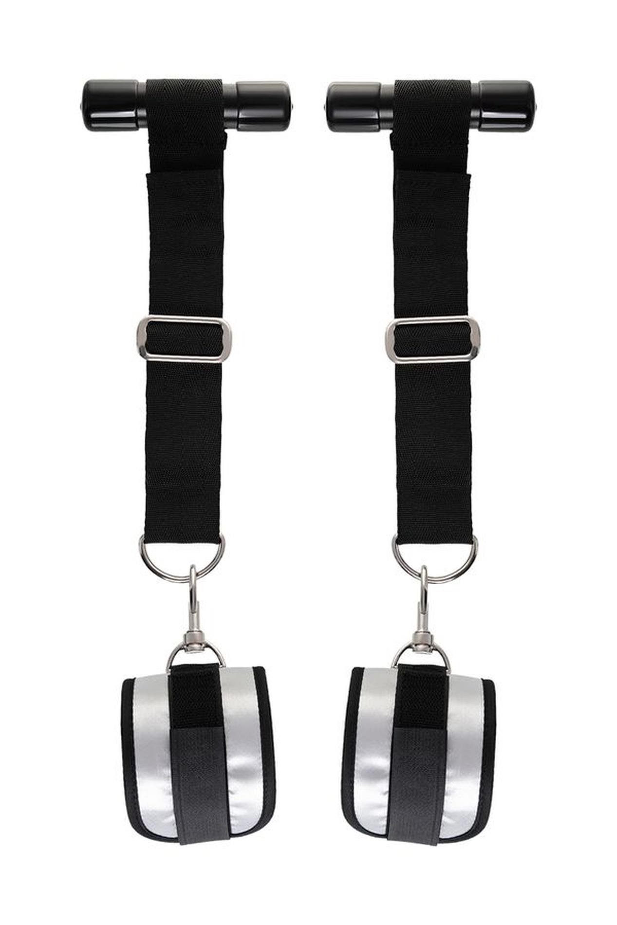 Anonymo Hand Clamps, Polyester, Silver, 23 Cm