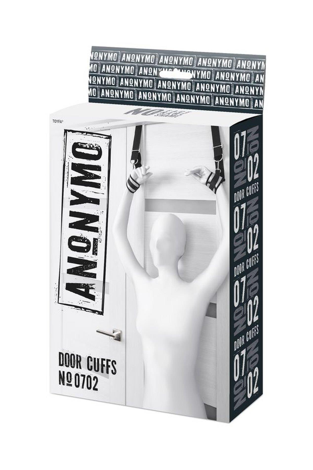 Anonymo Hand Clamps, Polyester, Silver, 23 Cm