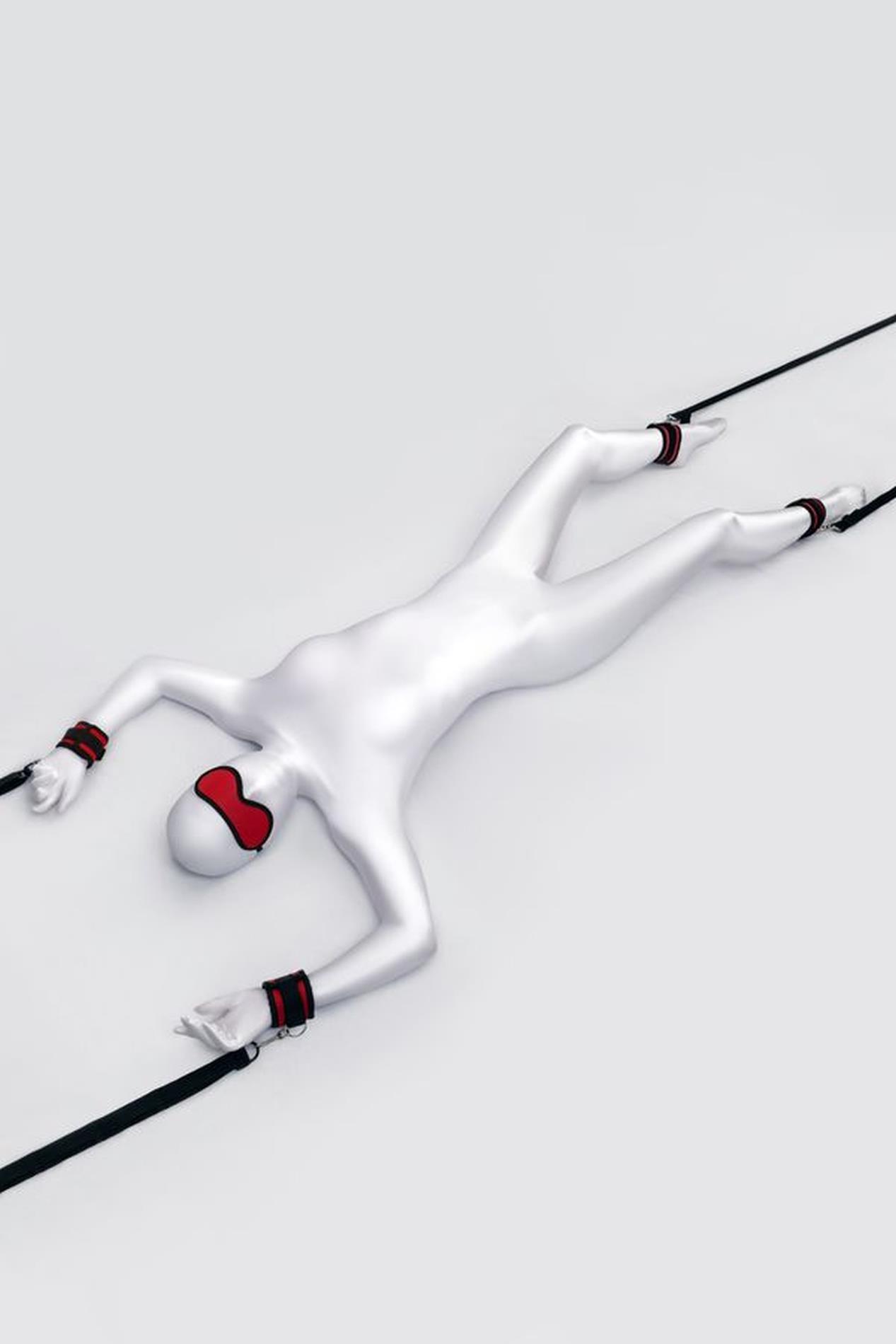 Anonymo Bandage Set, Polyester, Red