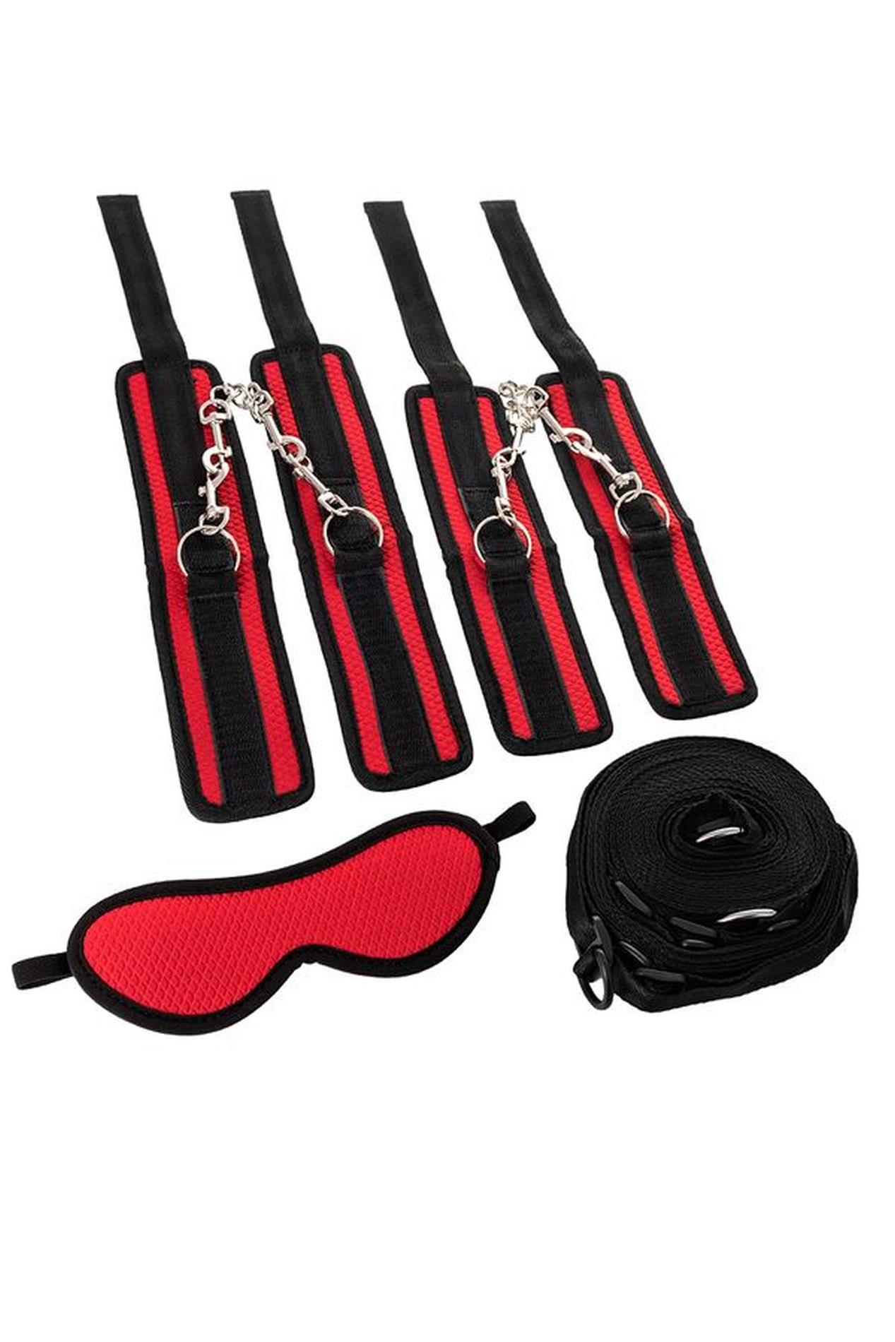 Anonymo Bandage Set, Polyester, Red