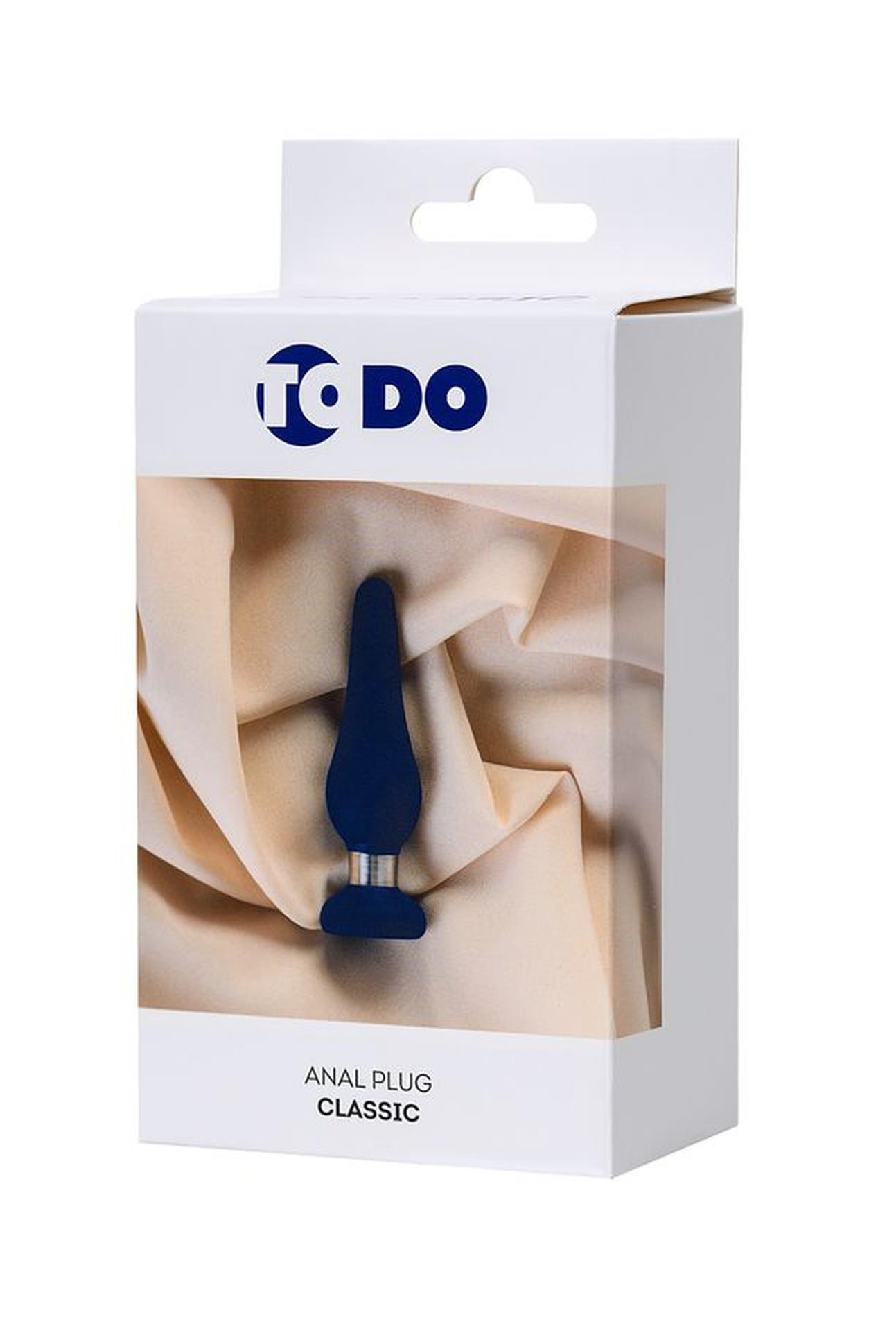 Todo Classic Blue Anal Plug S
