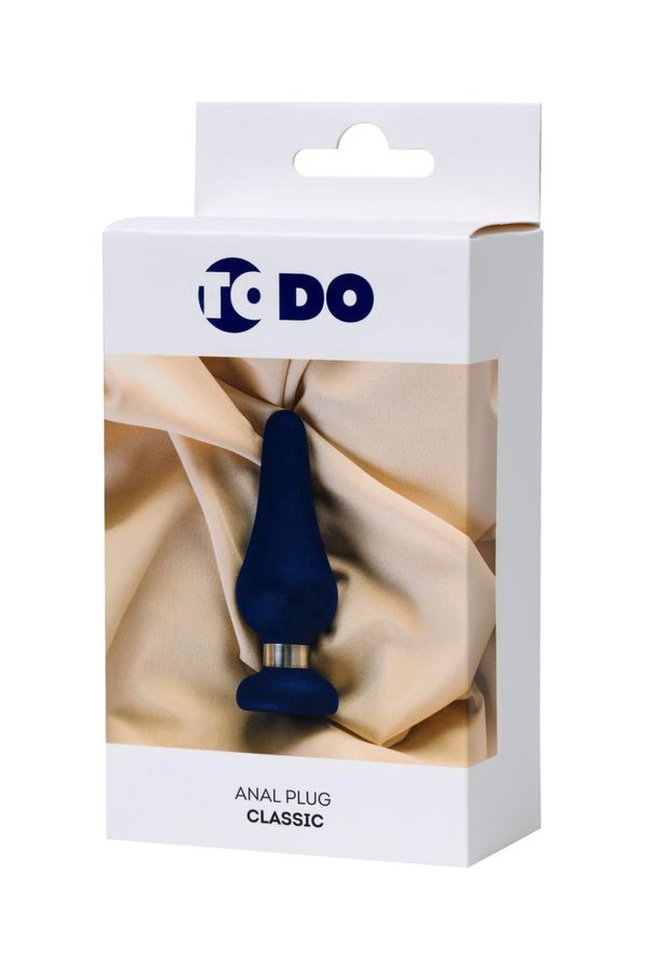 Todo Classic Blue Anal Plug L