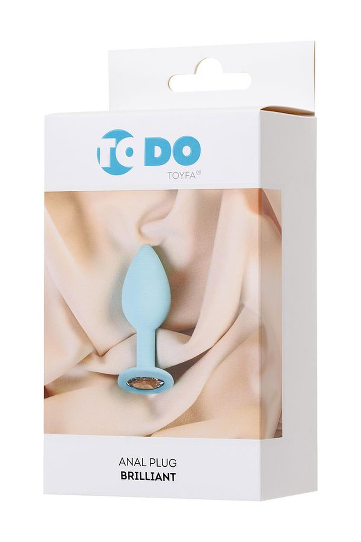 Todo Brilliant Blue Anal Plug