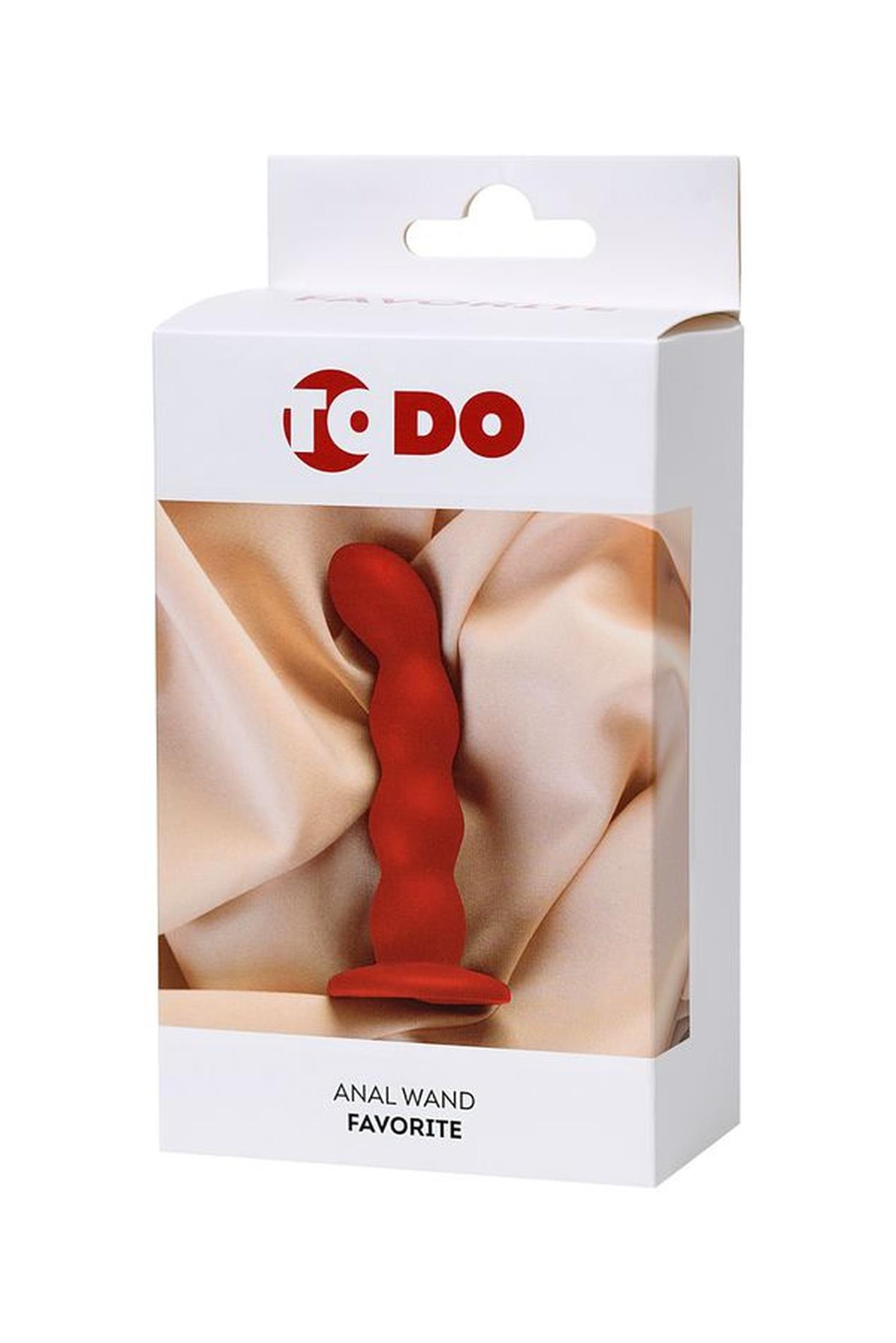 Todo Favorite Red Anal Wand