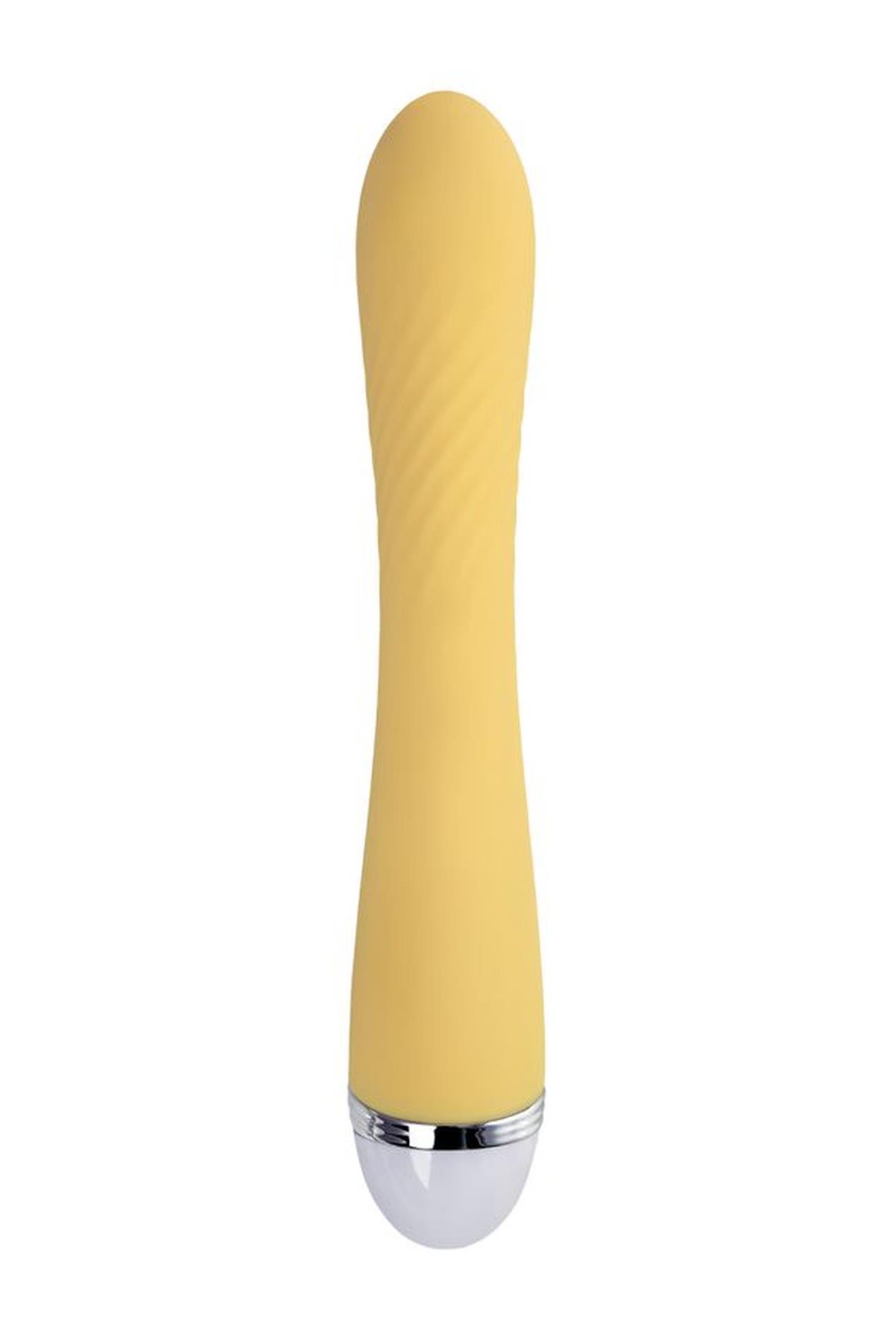 Vibrator Flovetta By Toyfa Calla, Silicone, Yellow, 22 Cm