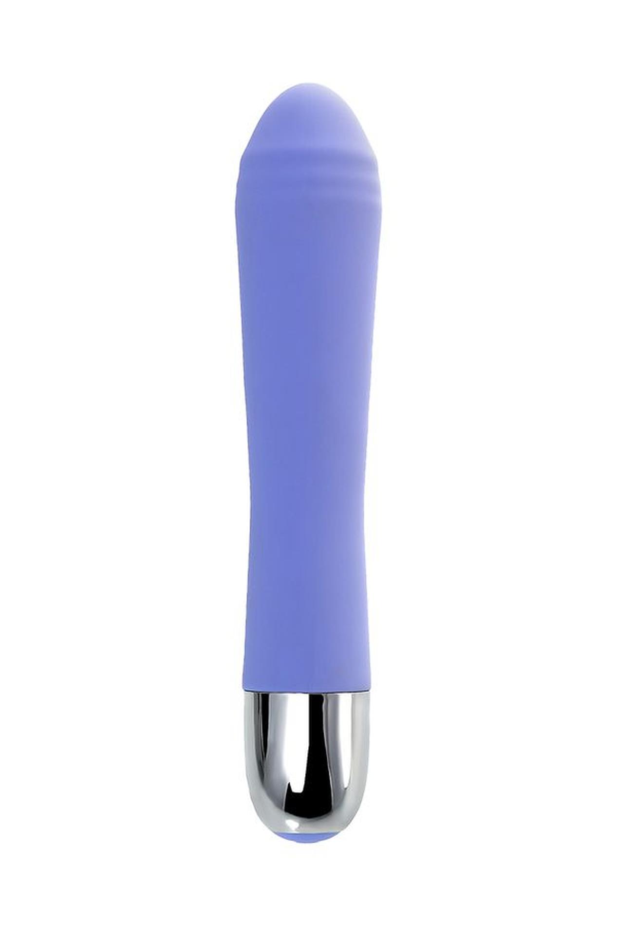 Vibrator With Clitoral Stimulation Flovetta Crocus, Silicone, Purple, 17.5
