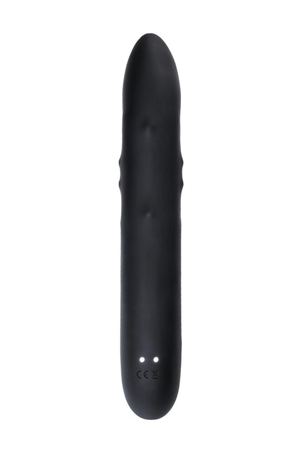 Unrealistic Waname D-Splash Hail Vibrator, Silicone, Black, 23.8 Cm