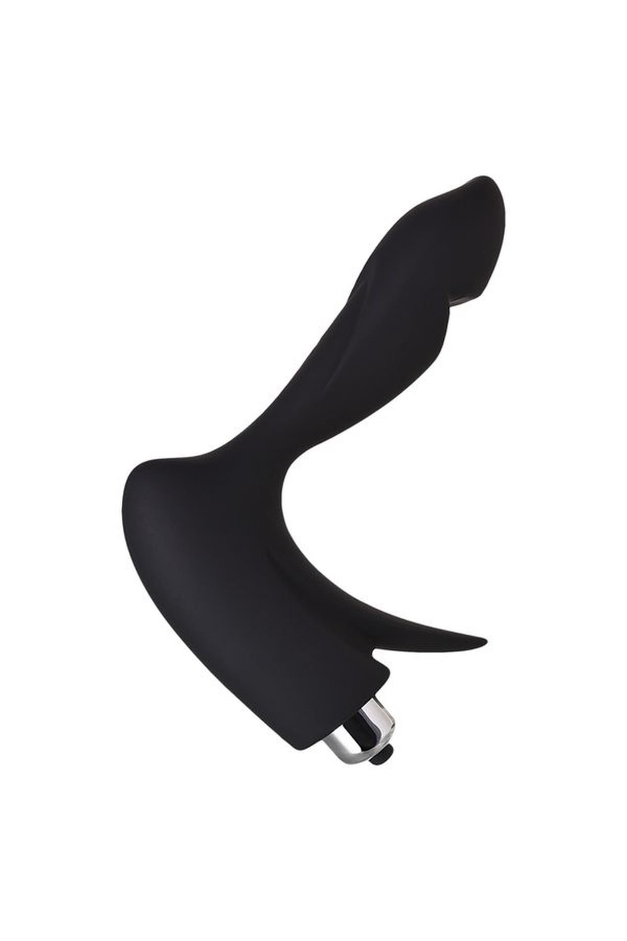 Erotist First Prostate Stimulator, Silicone, Black, 14.4 Cm