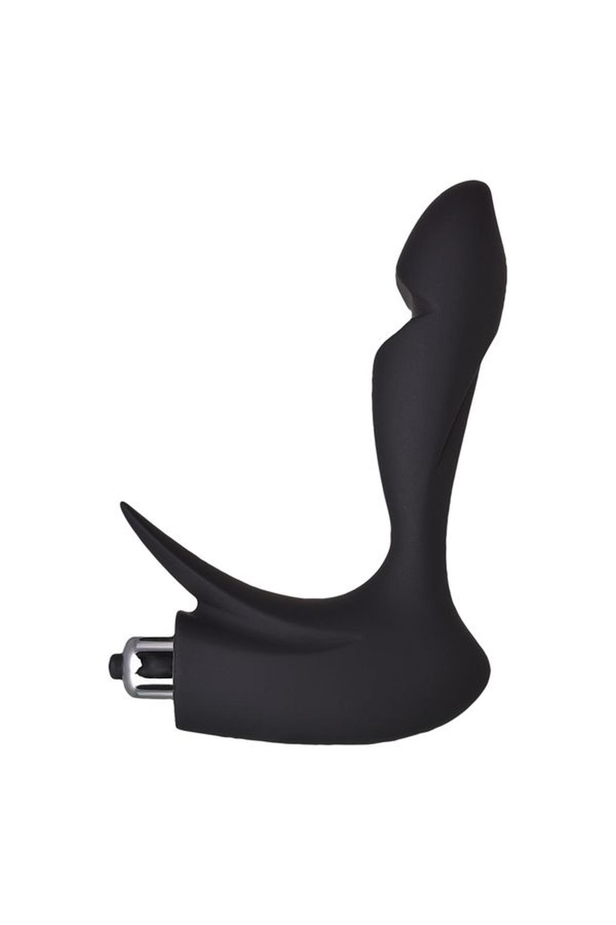 Erotist First Prostate Stimulator, Silicone, Black, 14.4 Cm