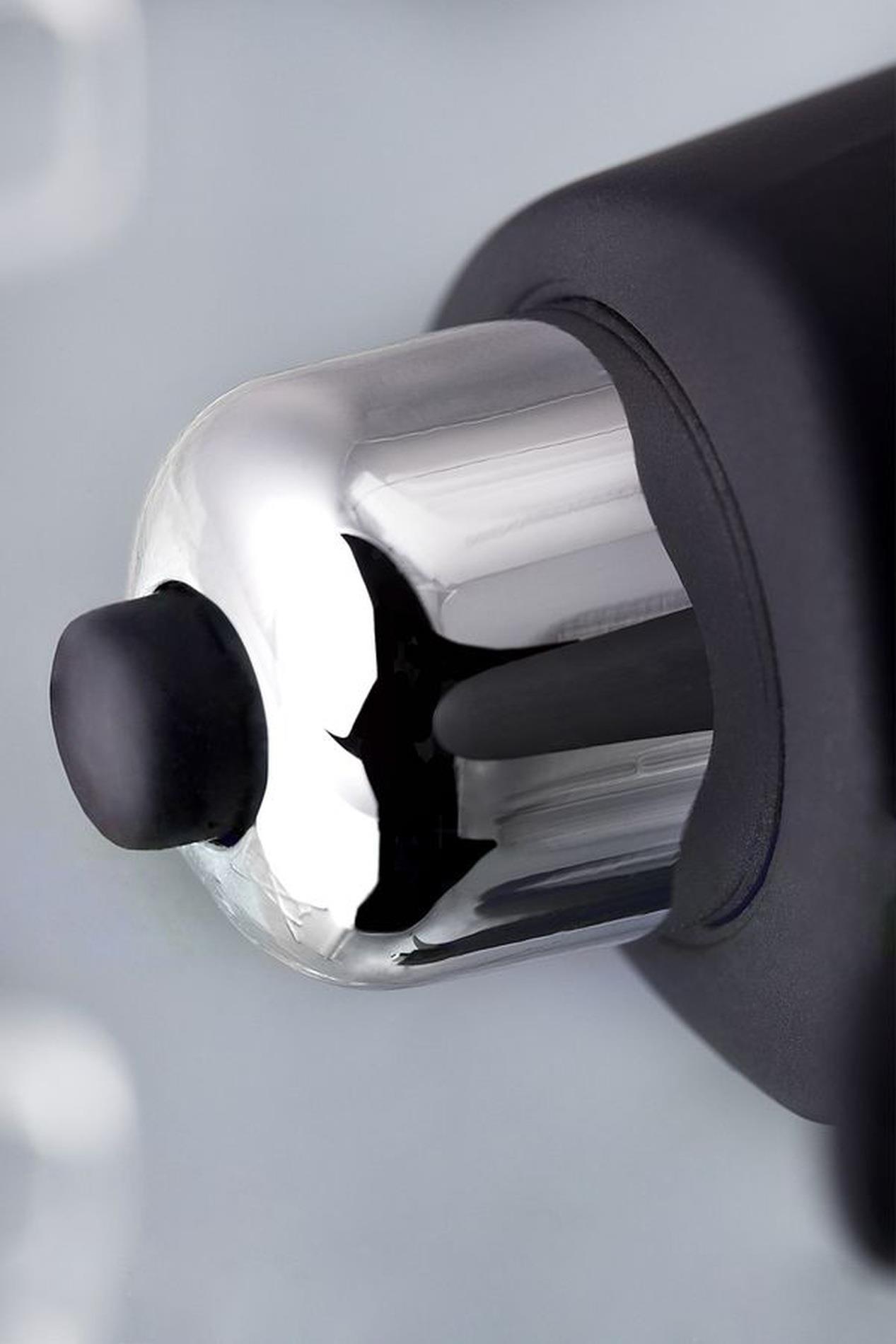 Erotist First Prostate Stimulator, Silicone, Black, 14.4 Cm