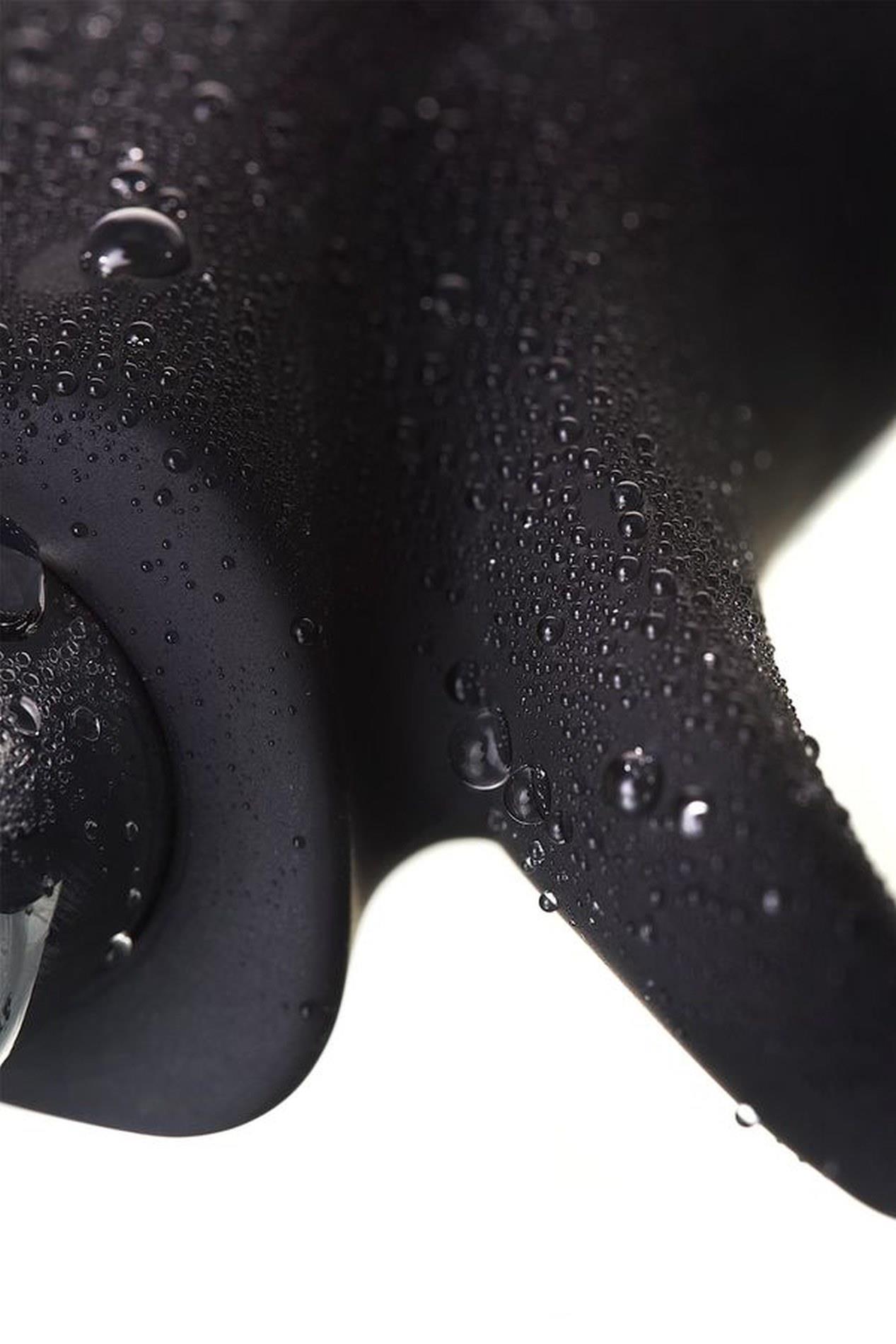 Erotist First Prostate Stimulator, Silicone, Black, 14.4 Cm