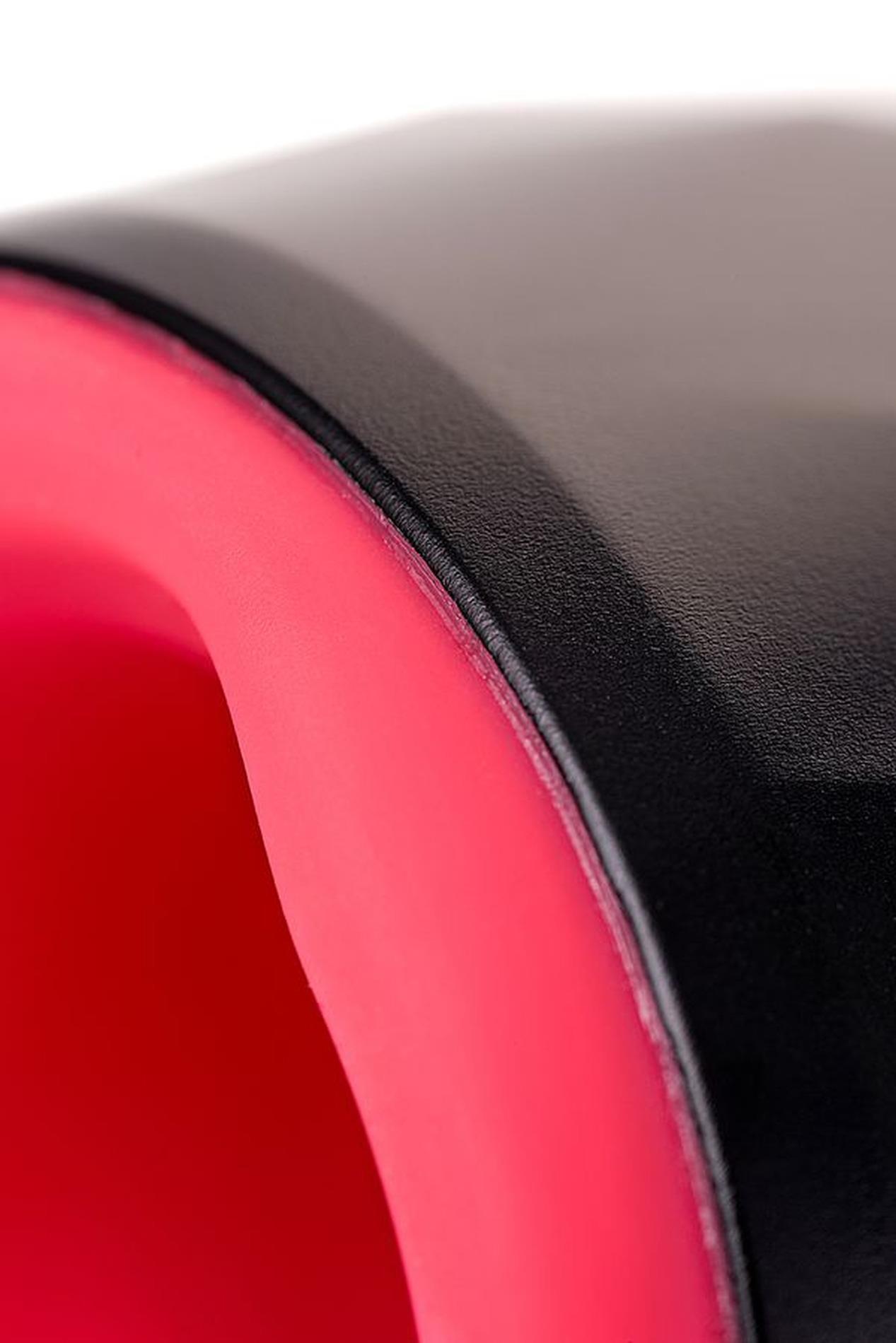 Erotist Magma; Rechargeable Masturbator With Heating, Silicone, Black, 12