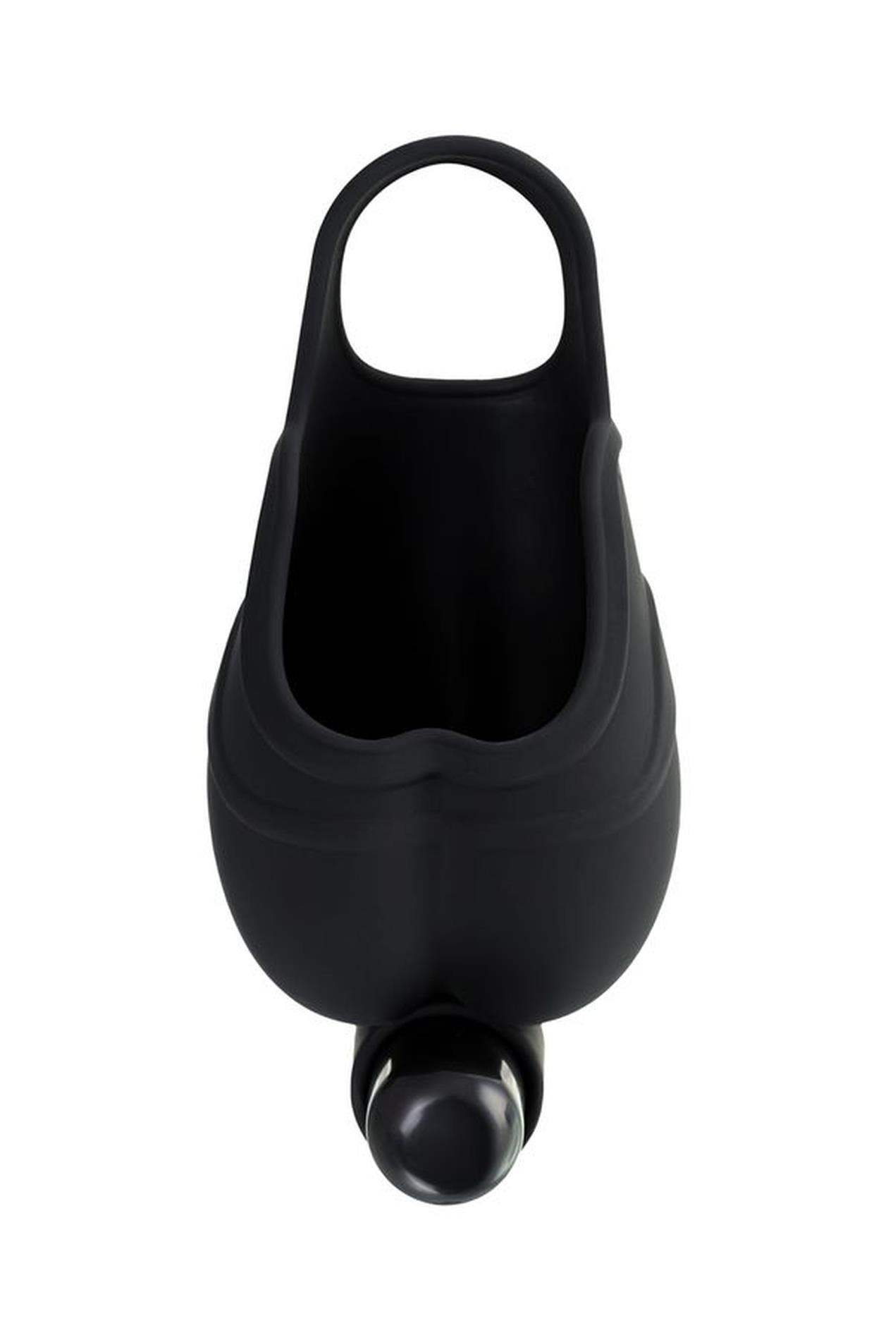 Erotist Scrotum Cover With An Erection Ring And Vibration Attraction,