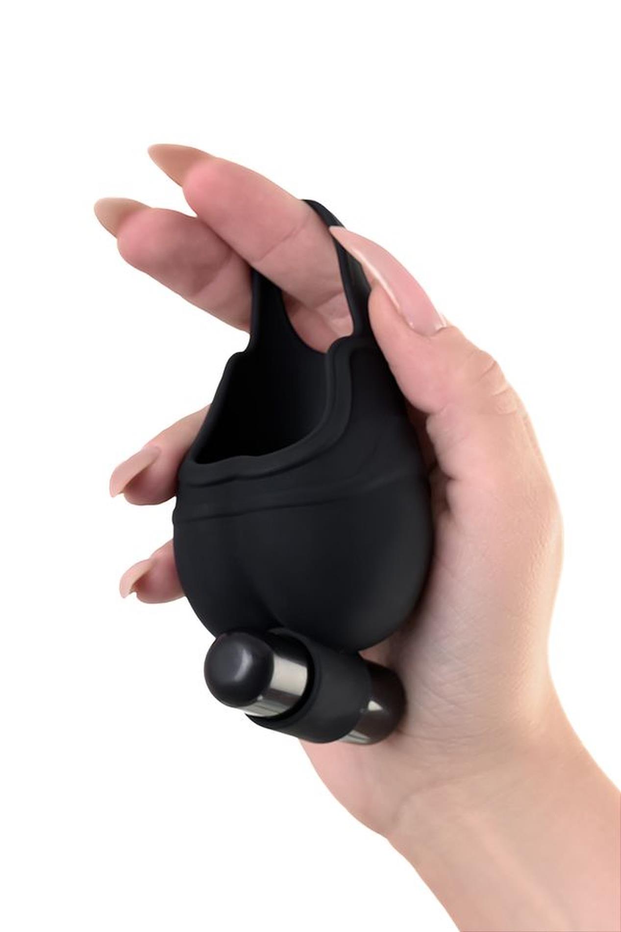 Erotist Scrotum Cover With An Erection Ring And Vibration Attraction,