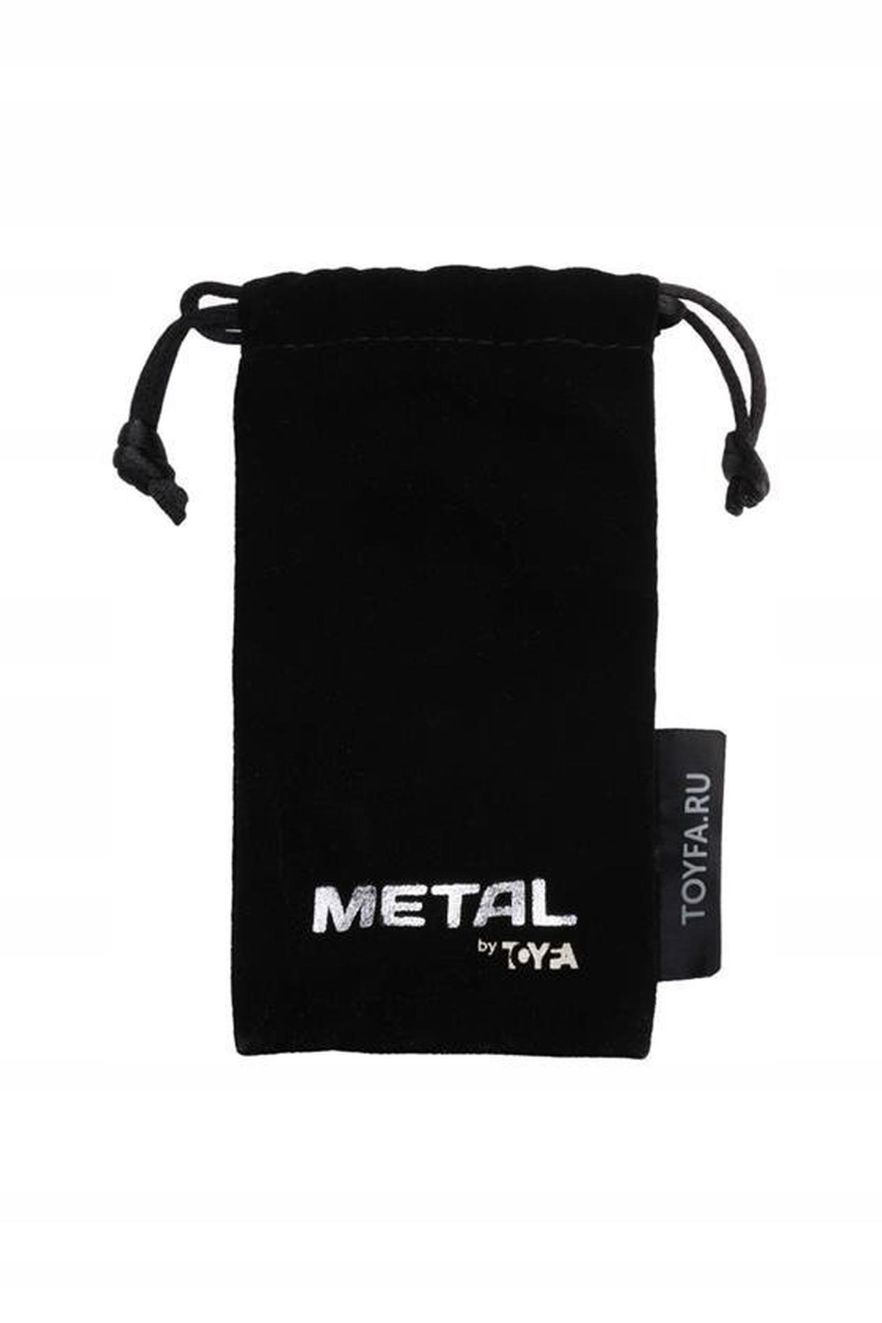 Silver Anal Plug With  Red Gem