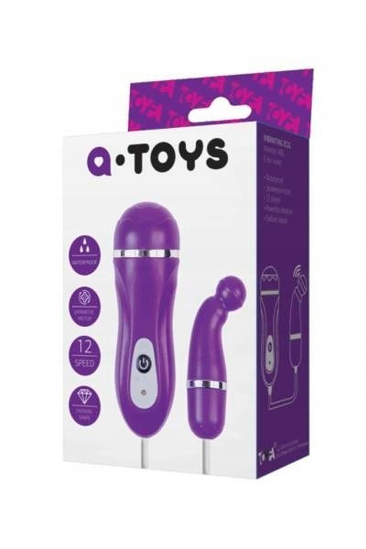 A-Toys Vibro-Egg Purple 12 Speed