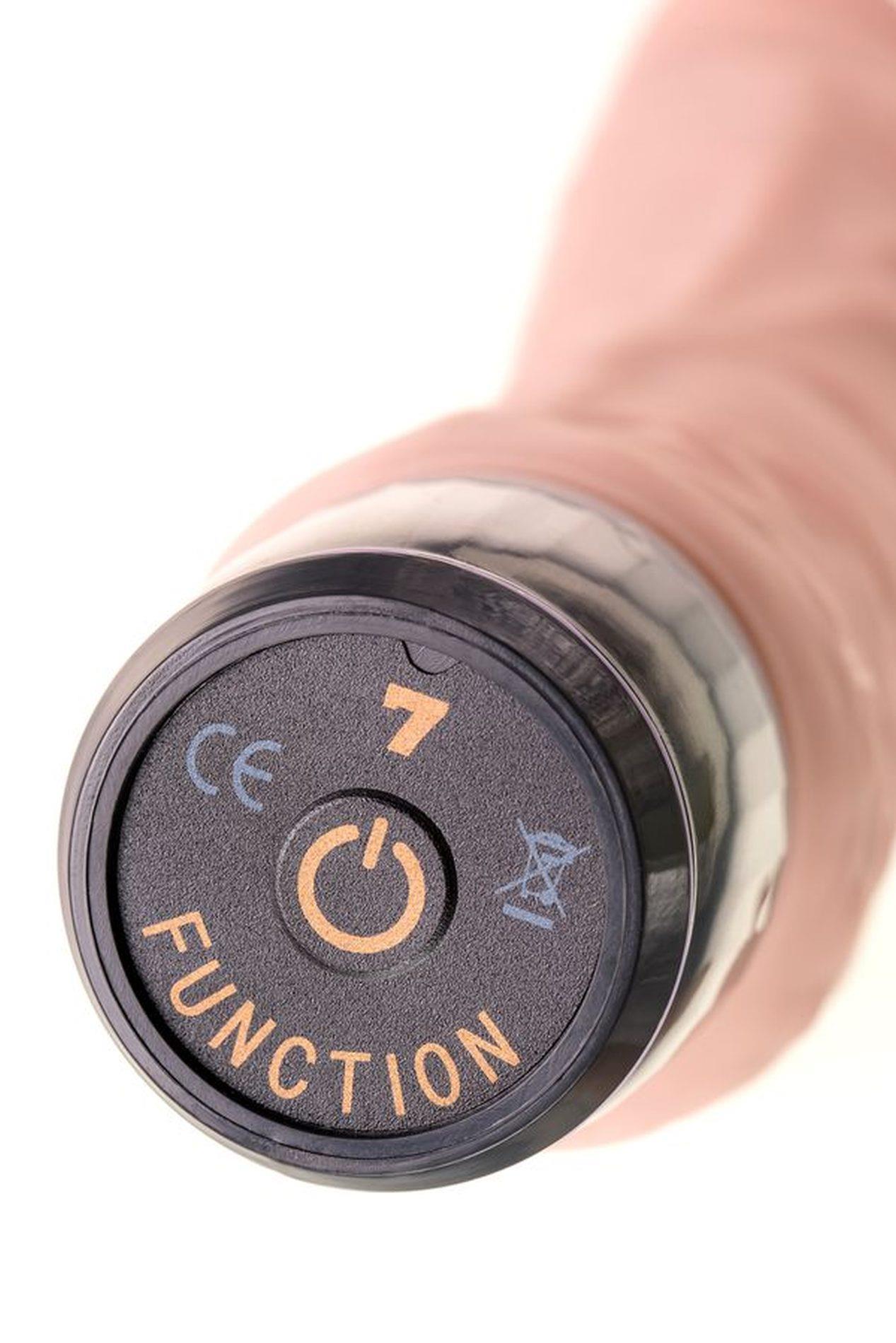 A-Toys, Realistic Multi-Speed Vibrator, Silicone, Vibration Modes, 15.9 Cm