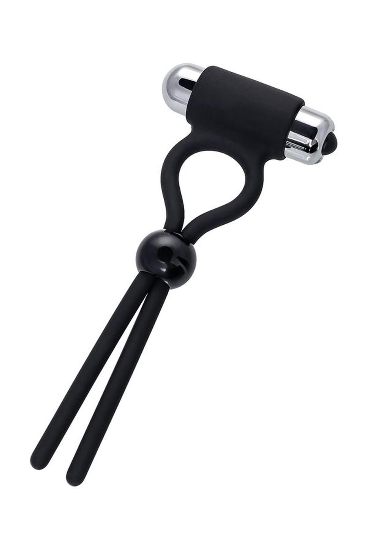 A-Toys Erection Enhancing Lasso Ect , Black, Silicone, 14Cm