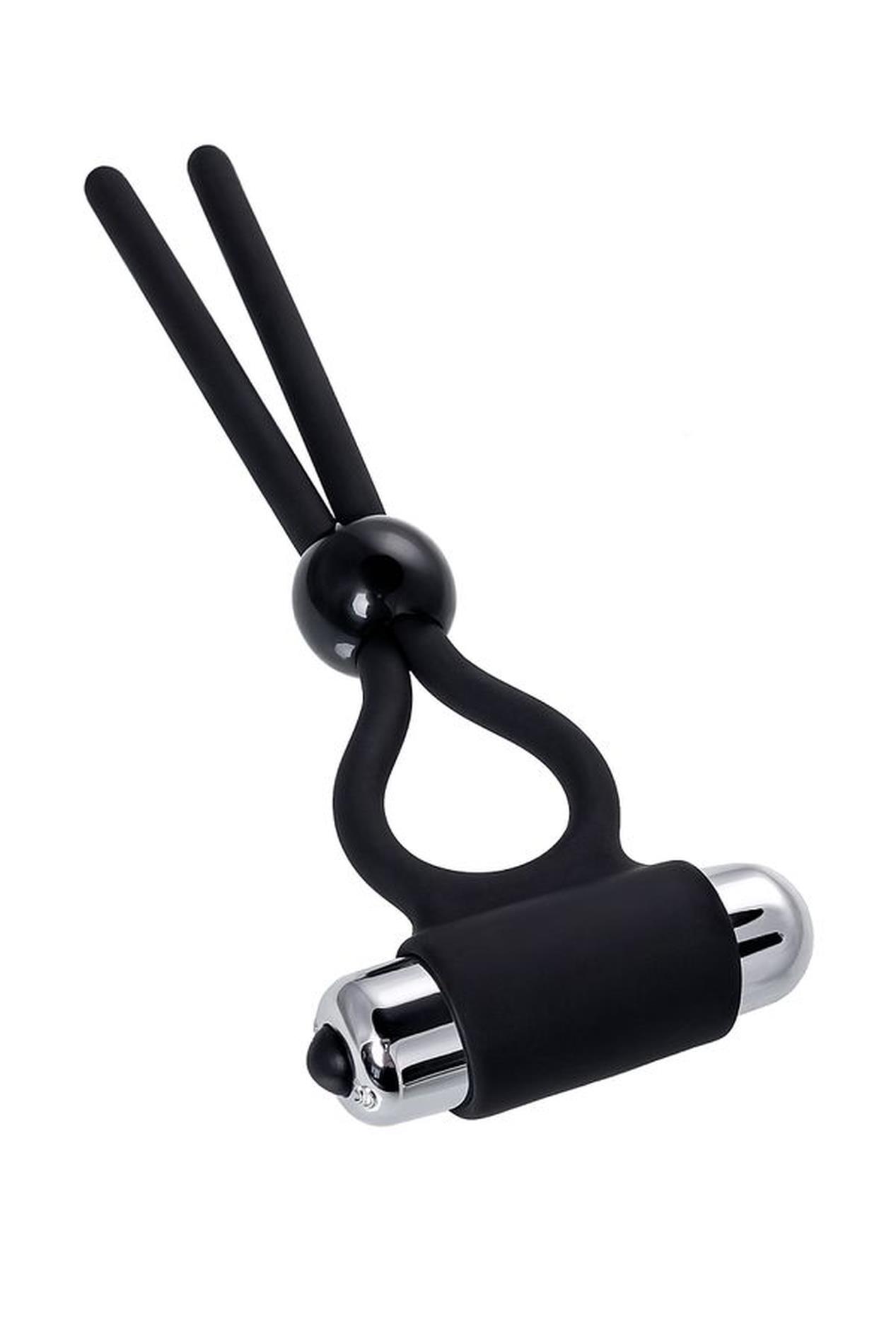 A-Toys Erection Enhancing Lasso Ect , Black, Silicone, 14Cm