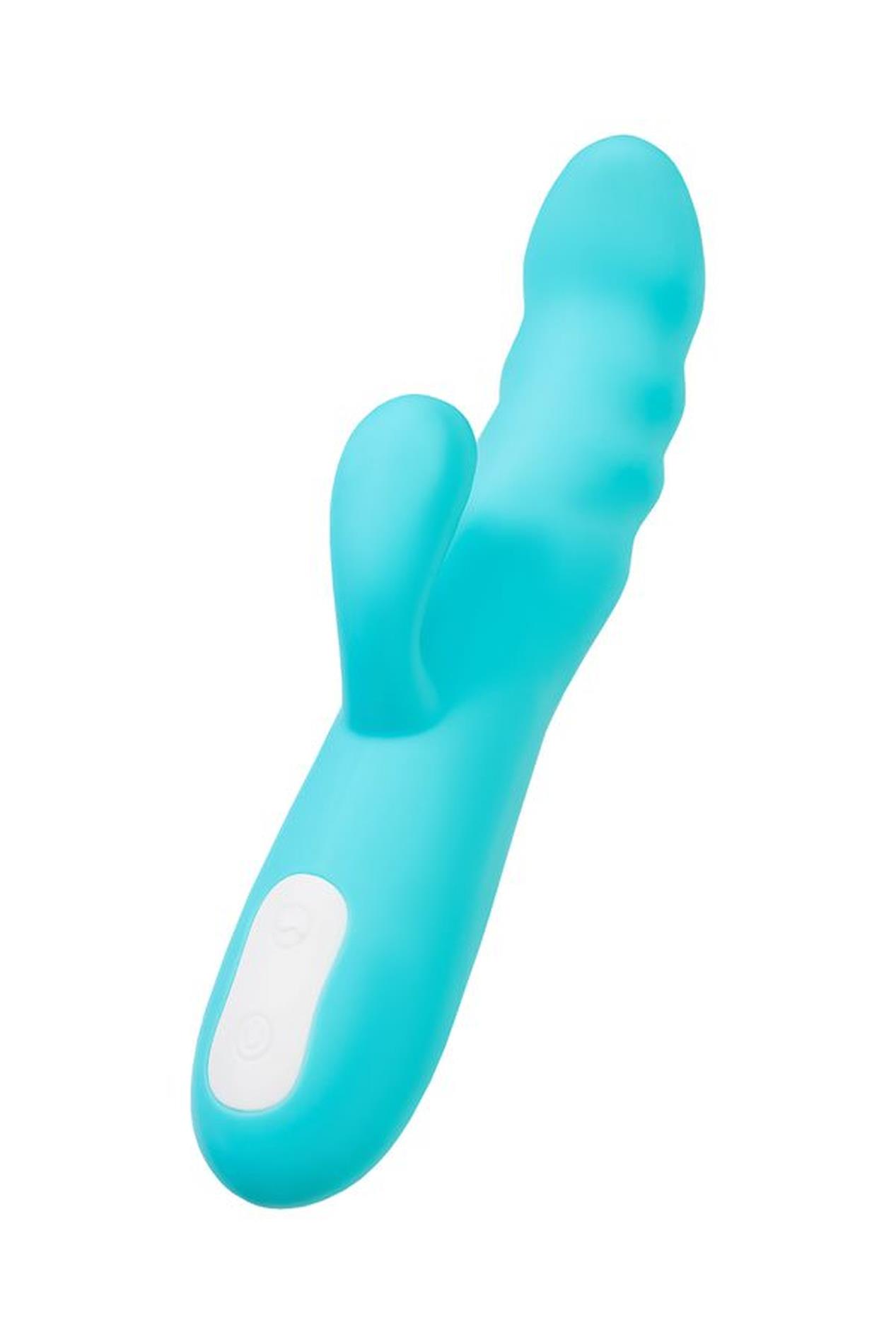 Jos Vibrator-Rotator With Clitoral Stimulation Jos Merry-Swi, Silicone,