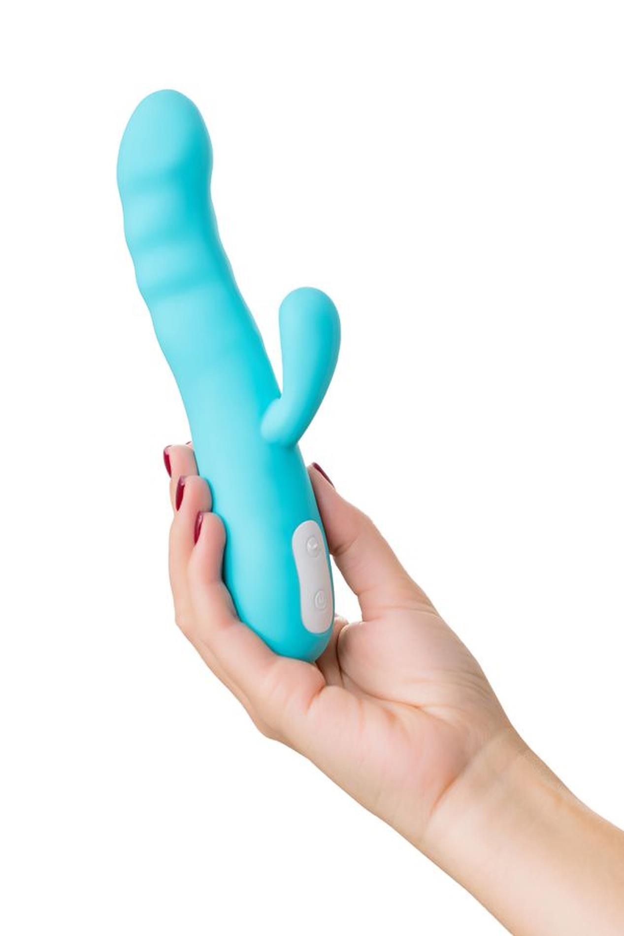 Jos Vibrator-Rotator With Clitoral Stimulation Jos Merry-Swi, Silicone,
