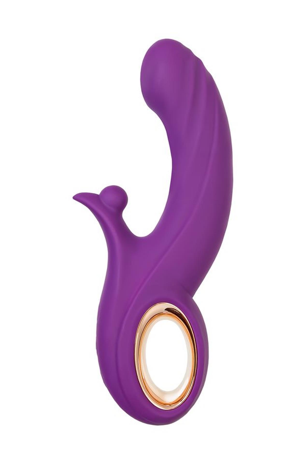 Vibrating Roller With Up&Down Functions By Jos Julli, Silicone, Purple,