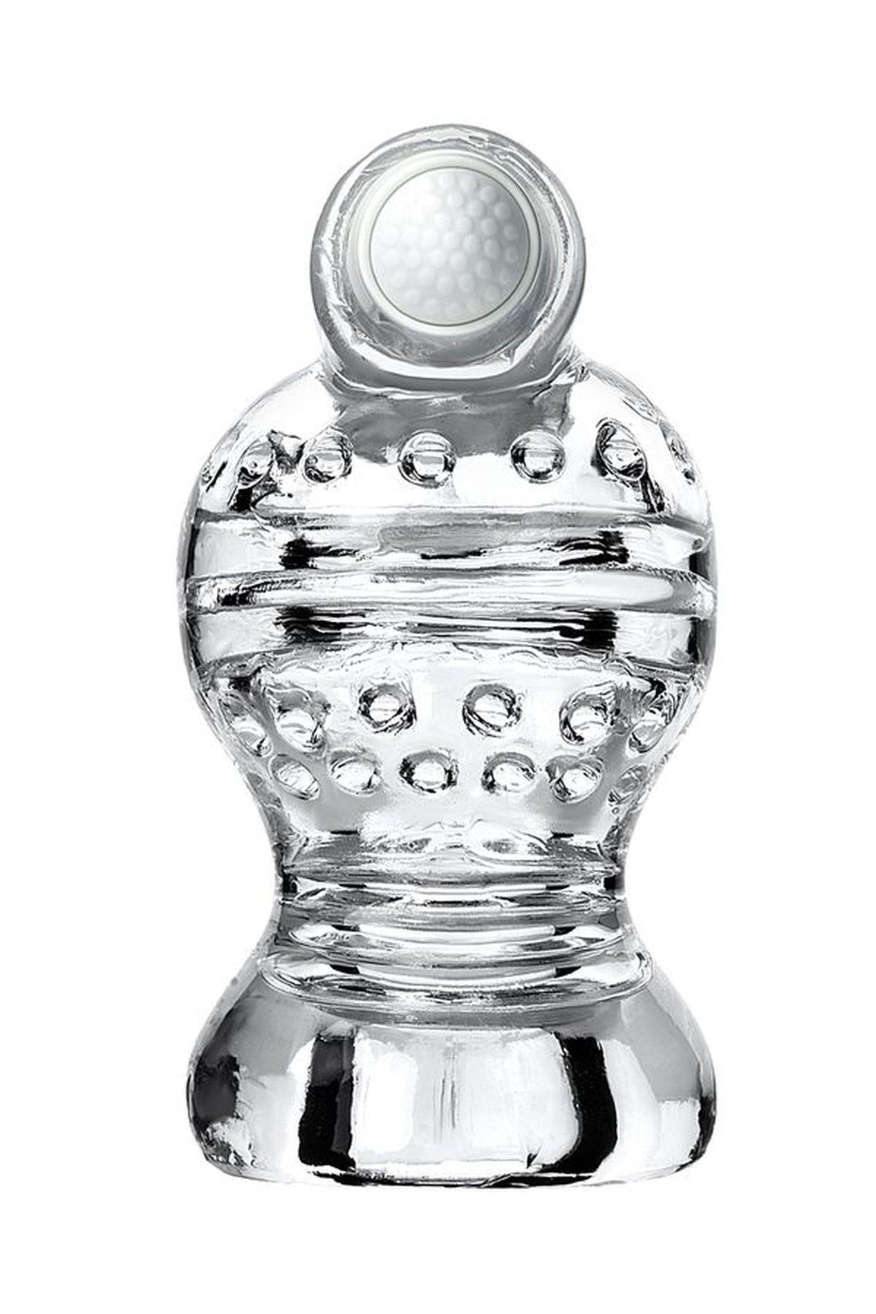 Lingam Shakti, Vibrating Masturbator, Tpe, Transparent, 9 Cm