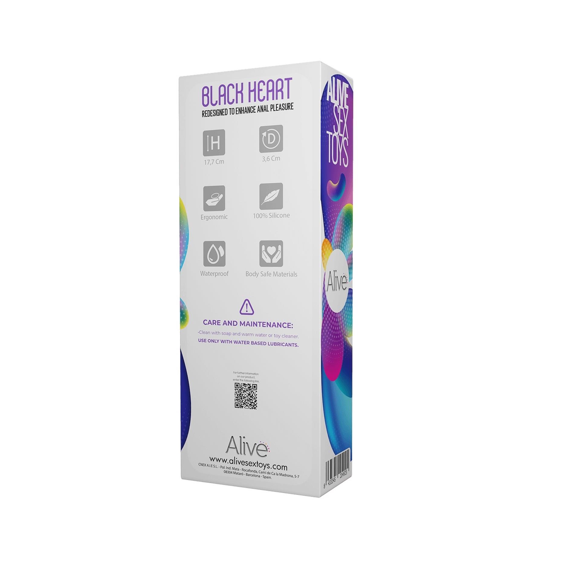 Al.black Heart (Teal/Black)