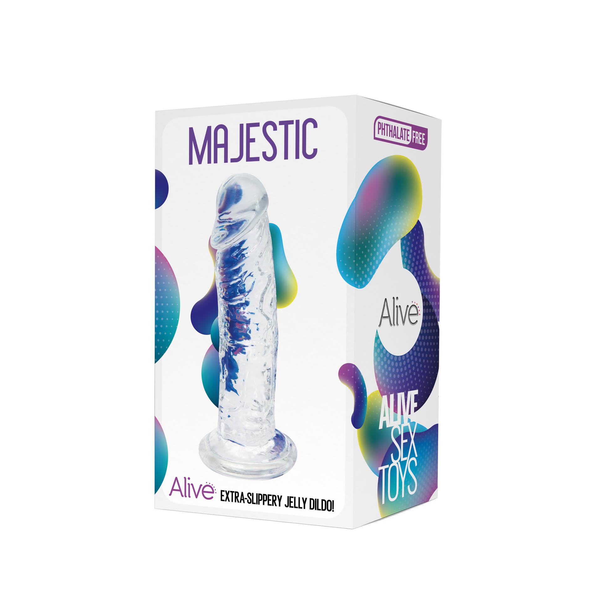 Majestic Jelly Dildo