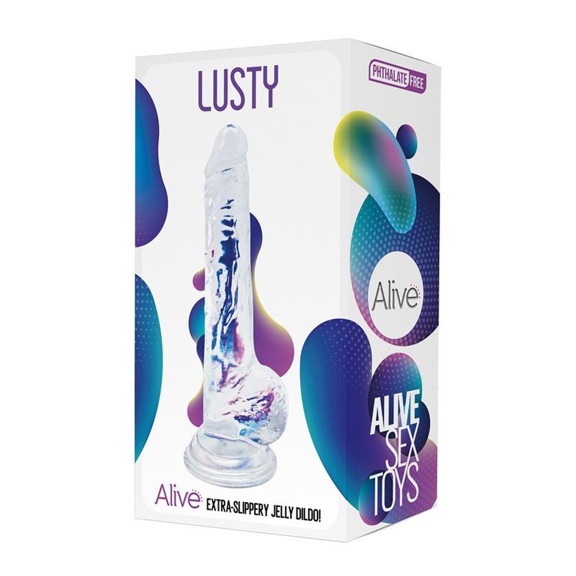 Dildo-Al.lusty (Jelly Clear)