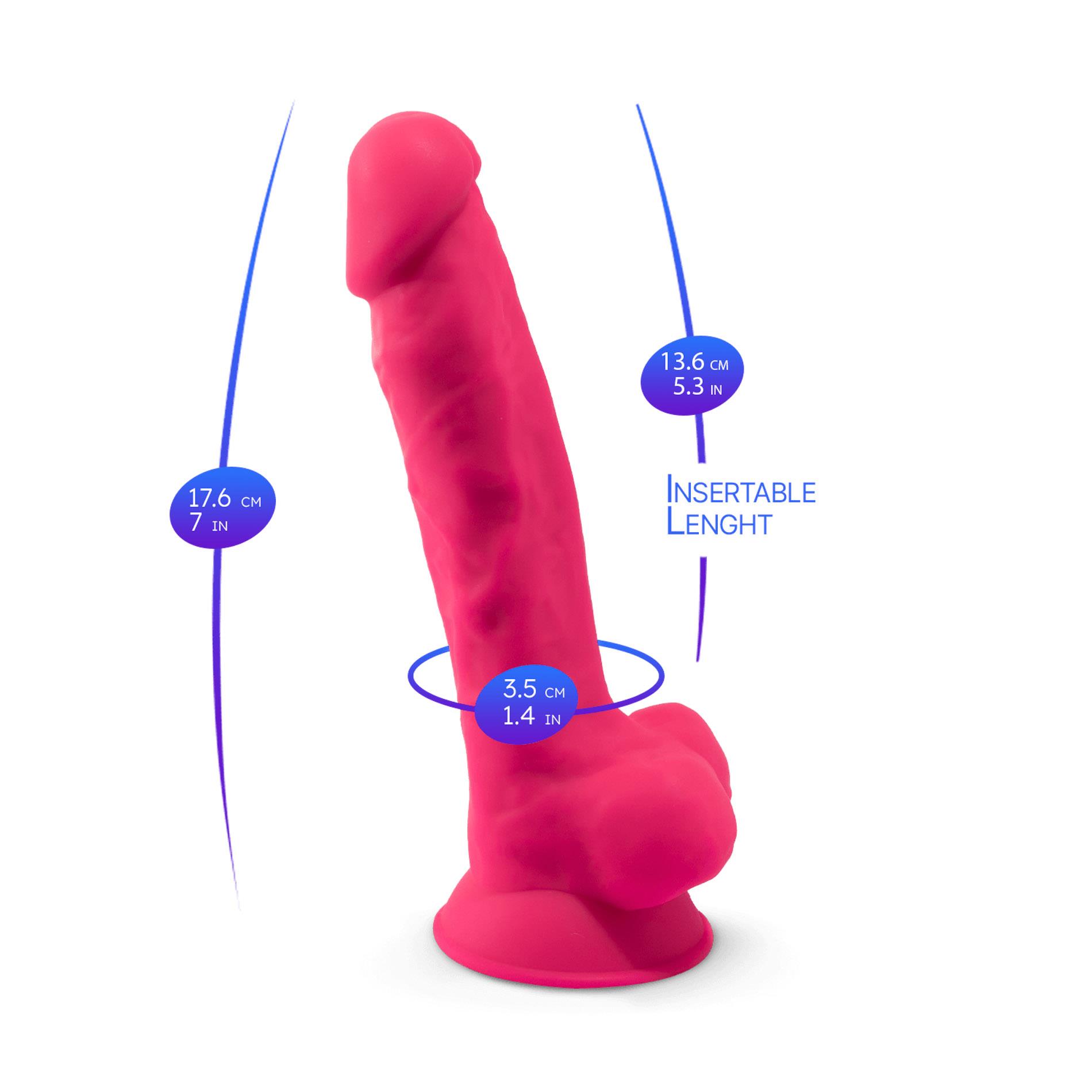 Dildo-Sd.model 1 (7"") Pink Box