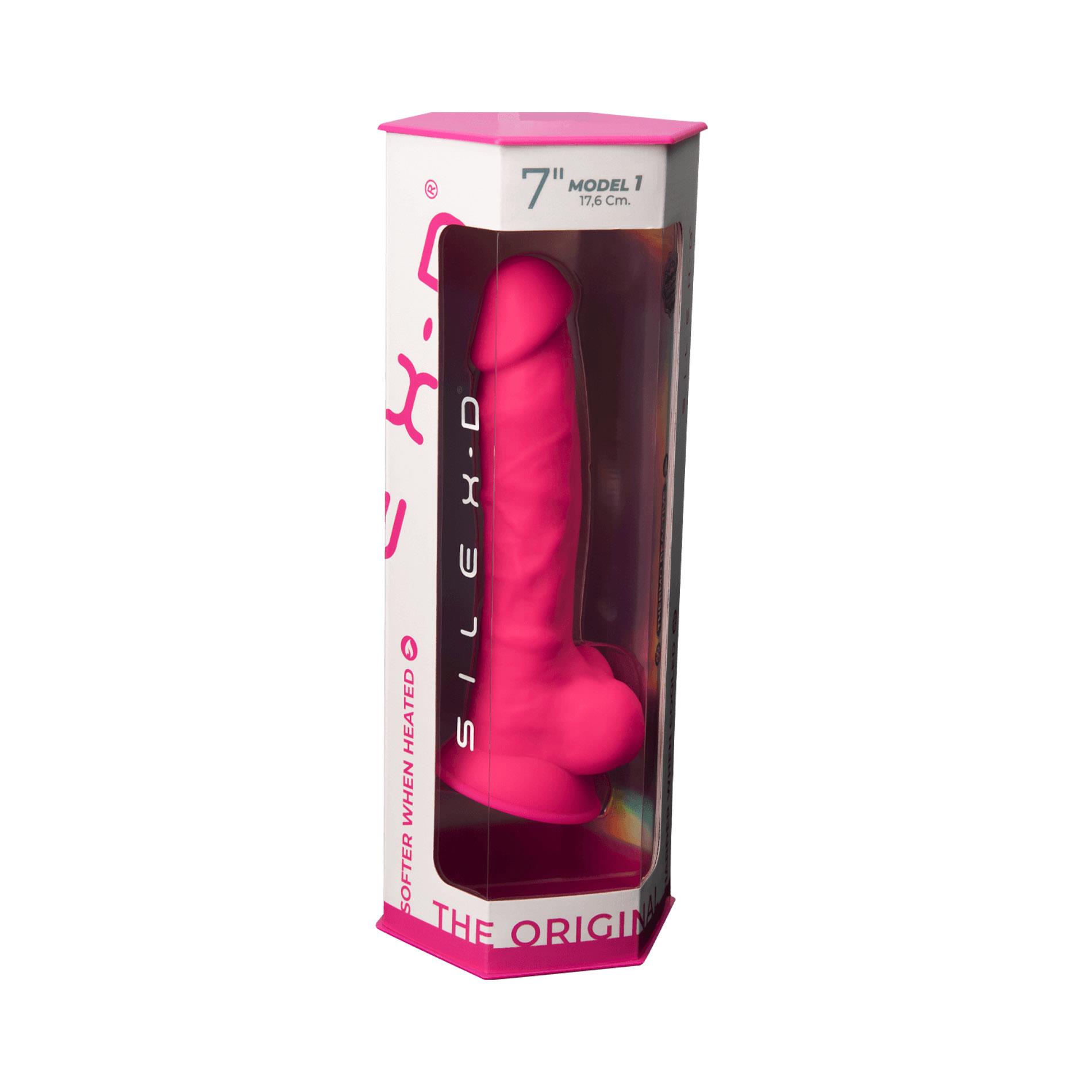 Dildo-Sd.model 1 (7"") Pink Box