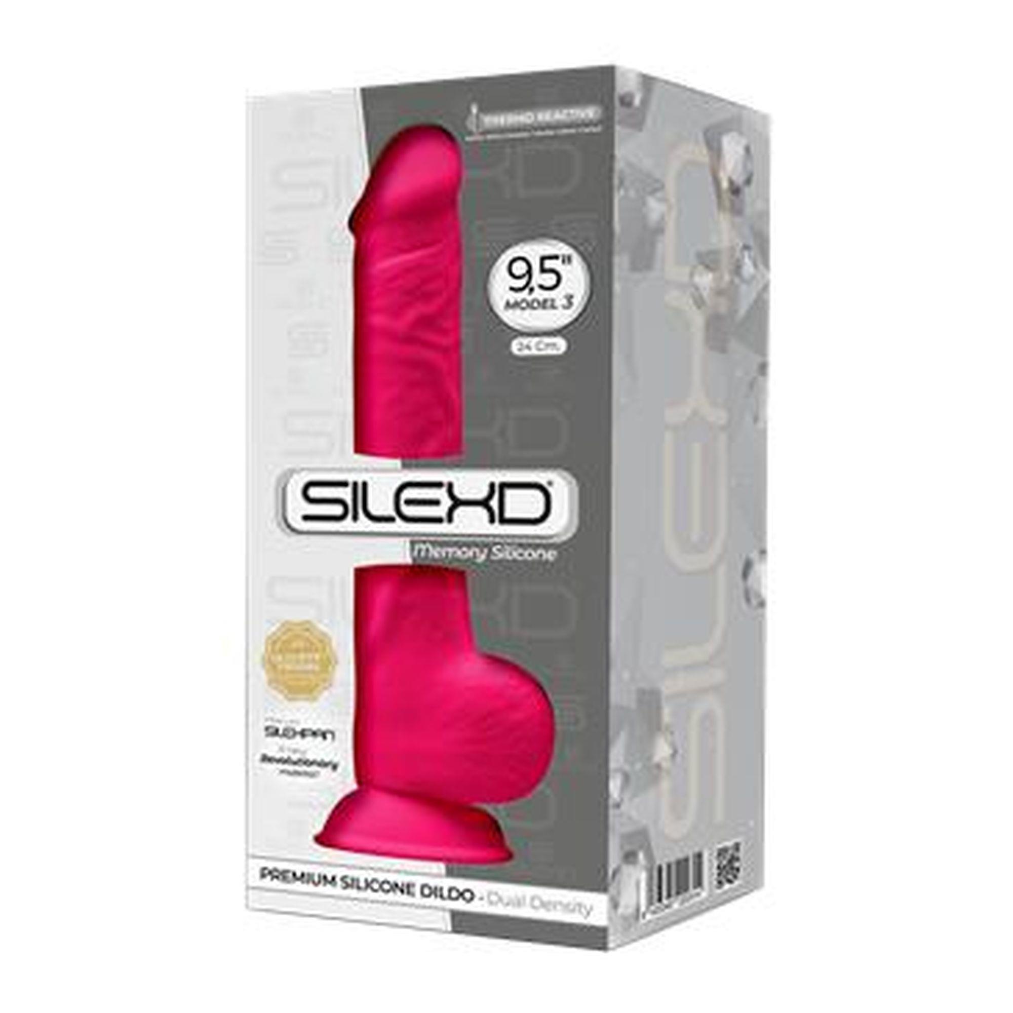Dildo - SilexD Model 3 ( 9,5" ) Pink