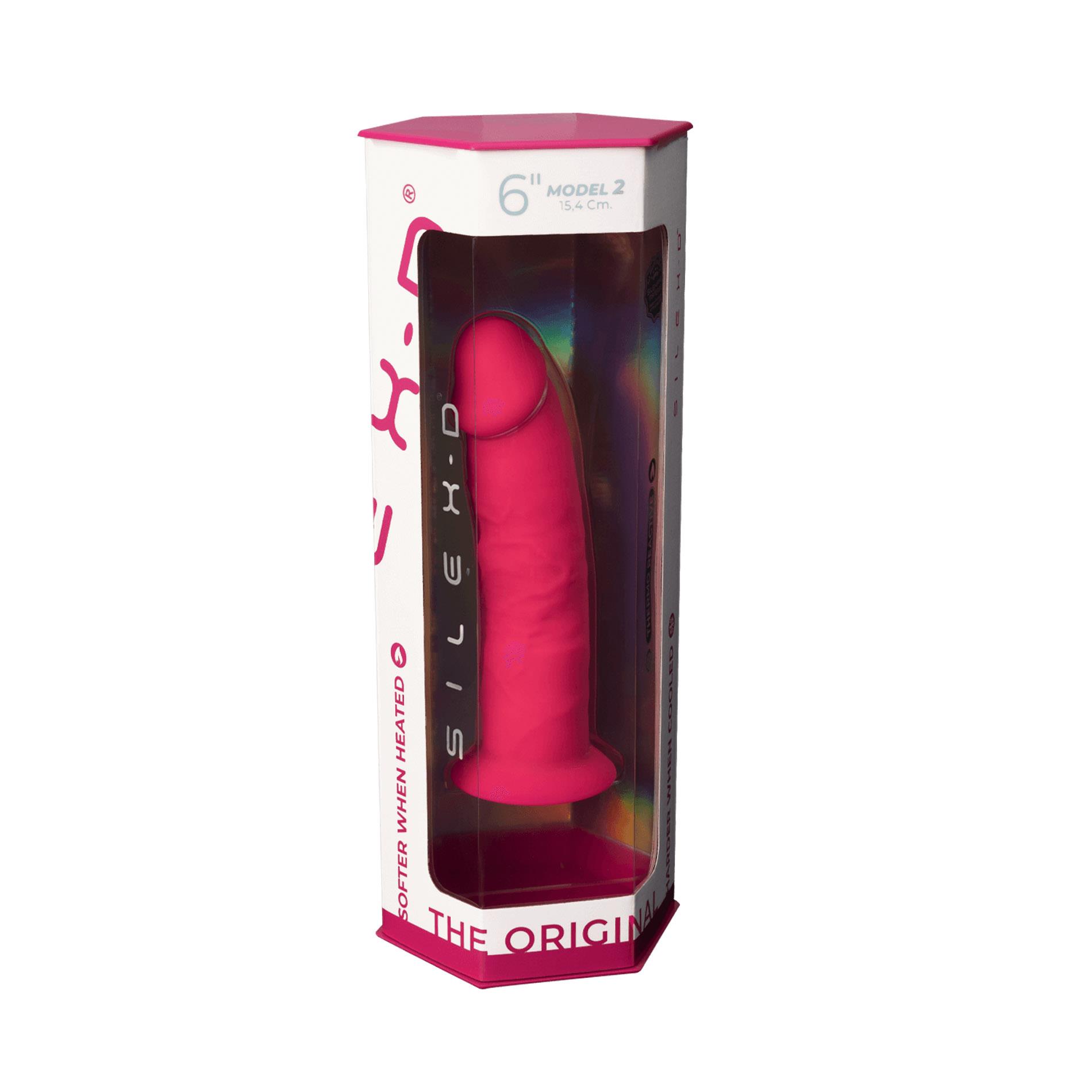 Dildo-Sd.model 2 (6"") Pink Box