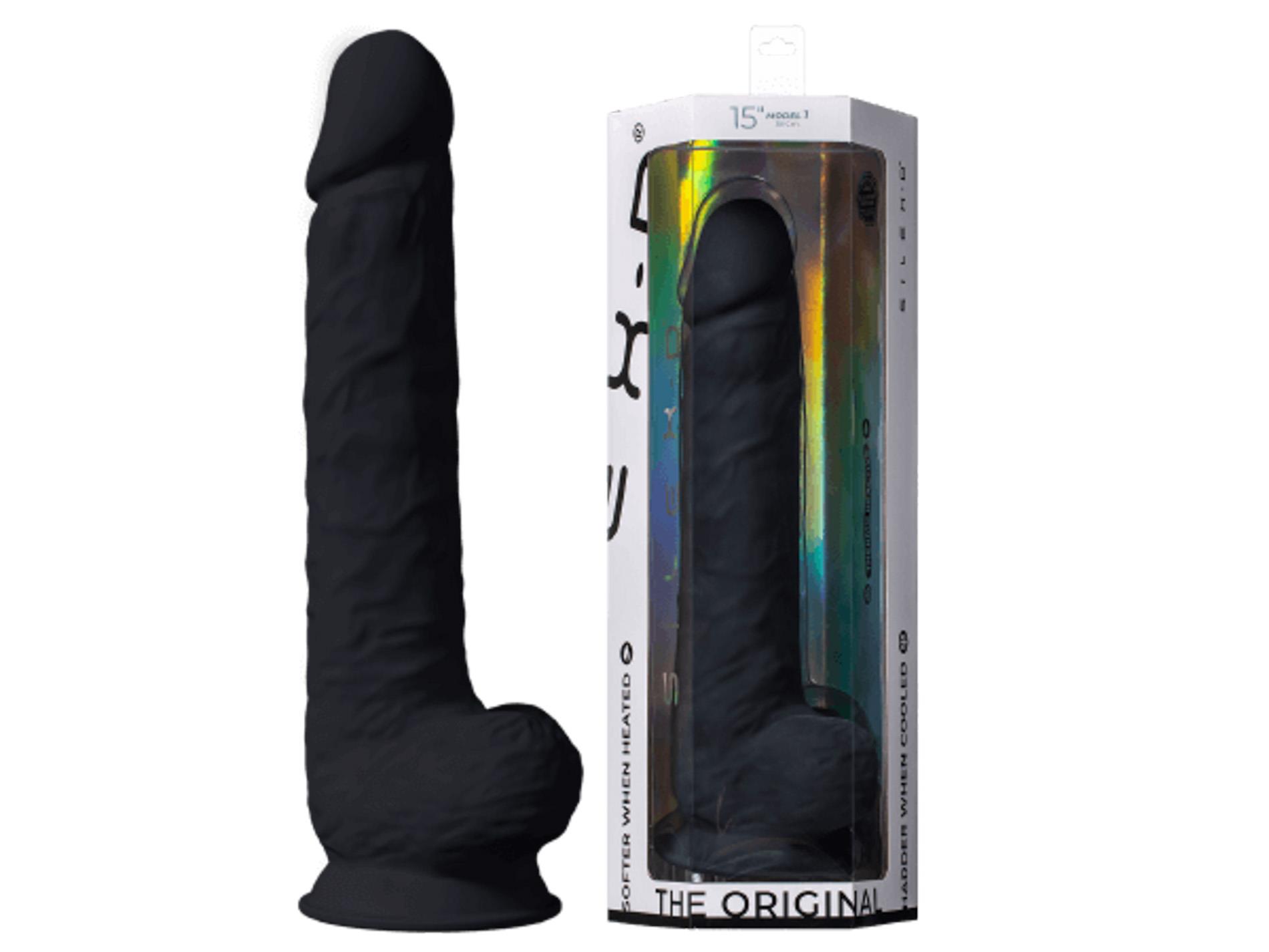 Dildo-Sd.model 1 (15"") Dd03 Black