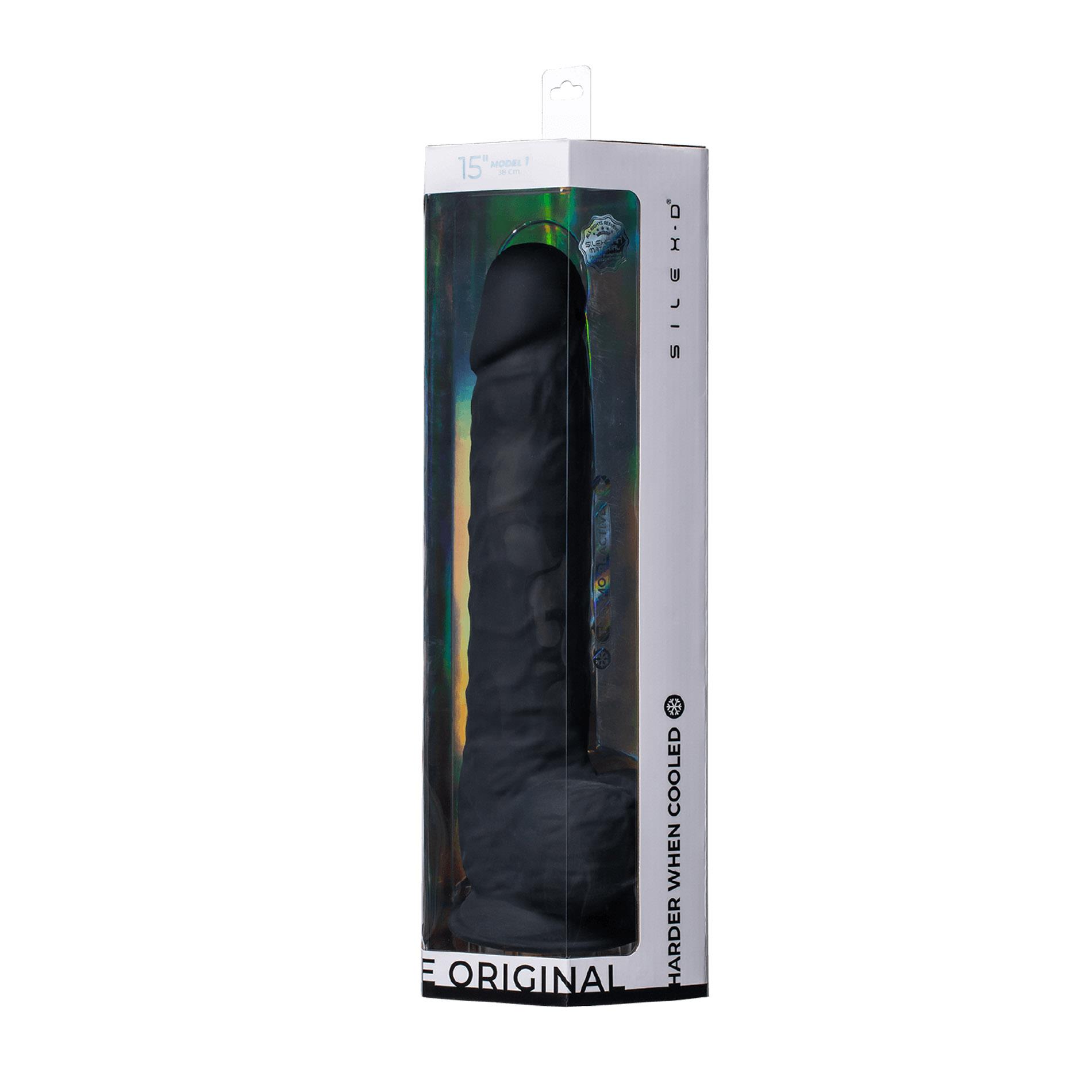 Dildo-Sd.model 1 (15"") Dd03 Black