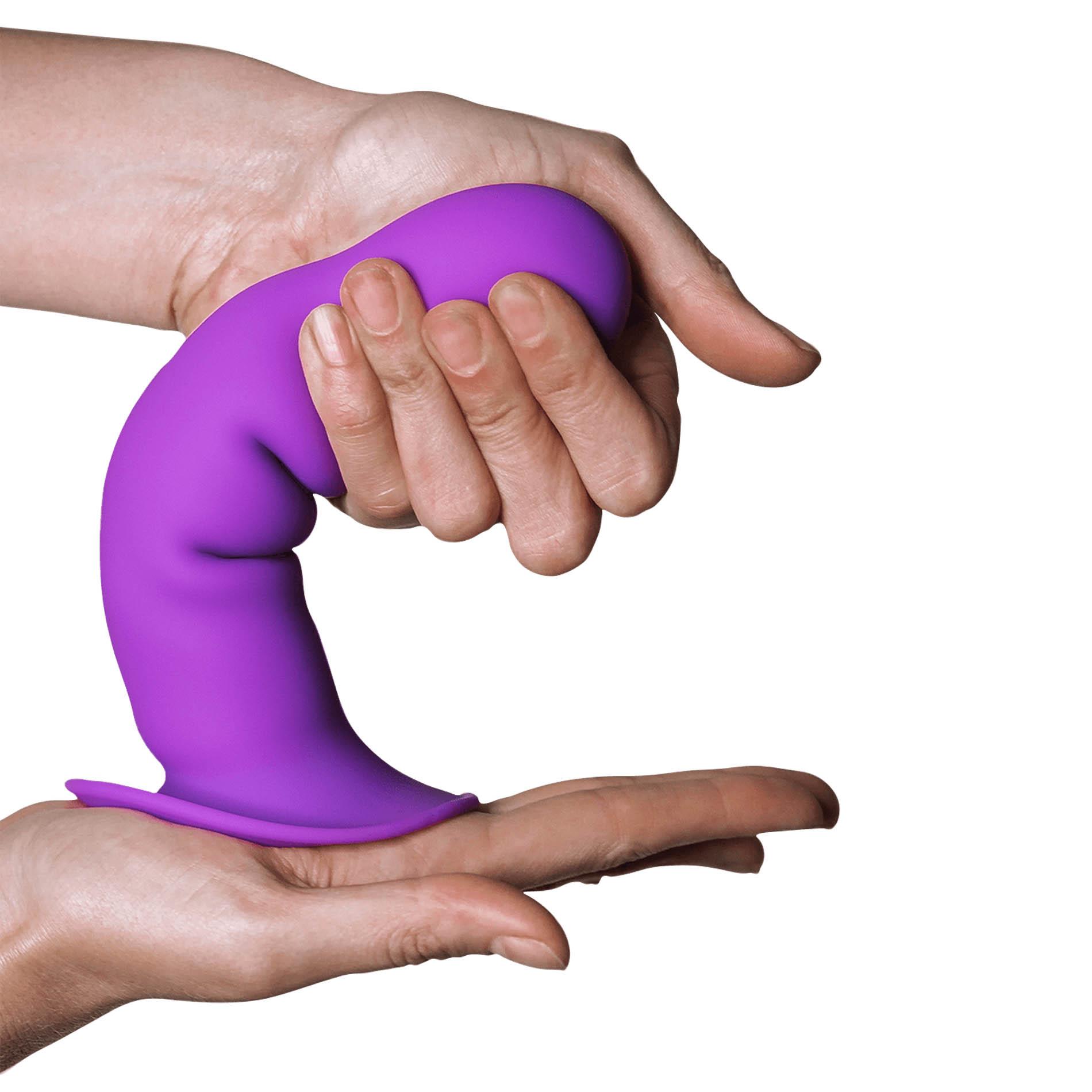 Dildo-Ad.hitsens 3 (7"") Purple