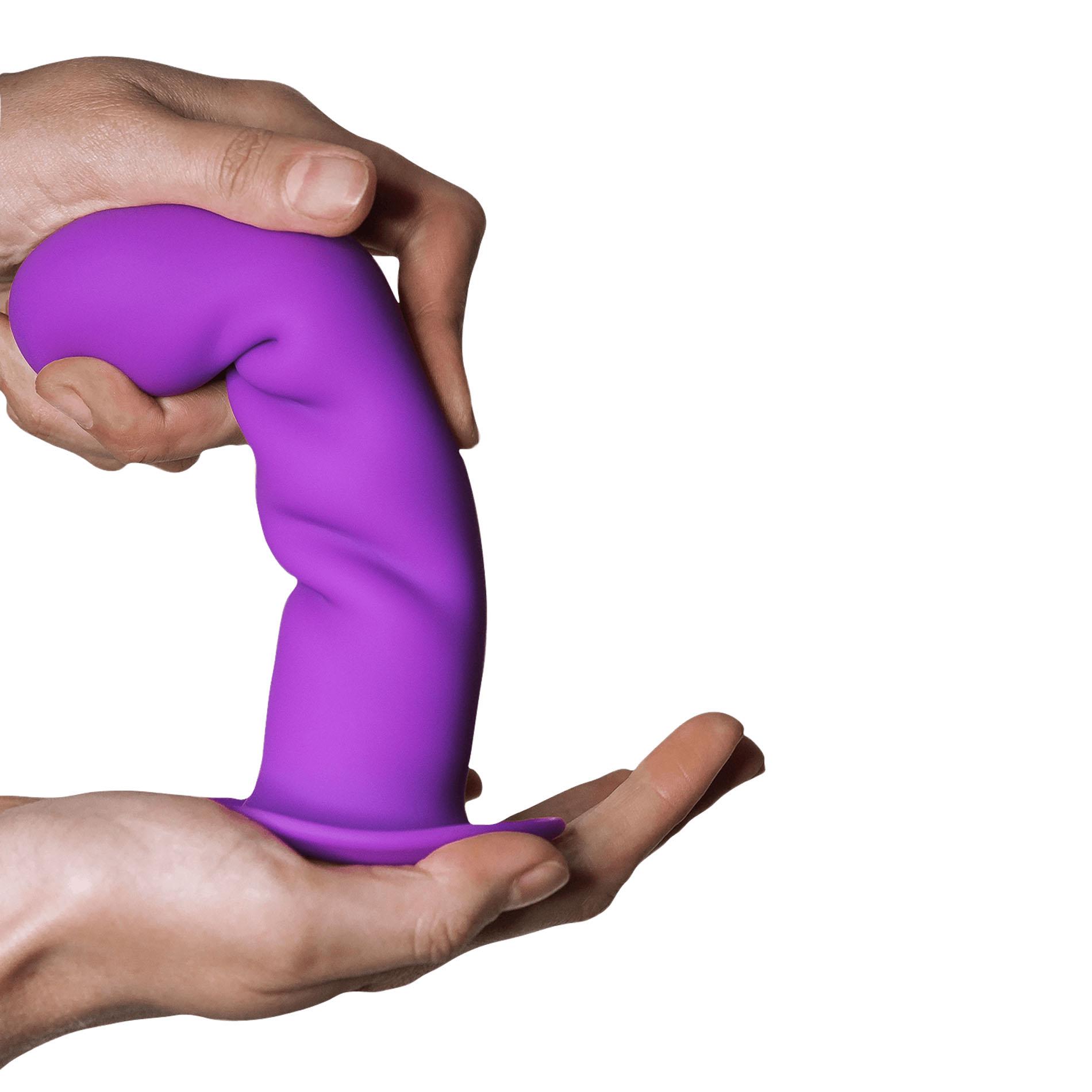 Dildo-Ad.hitsens 3 (7"") Purple