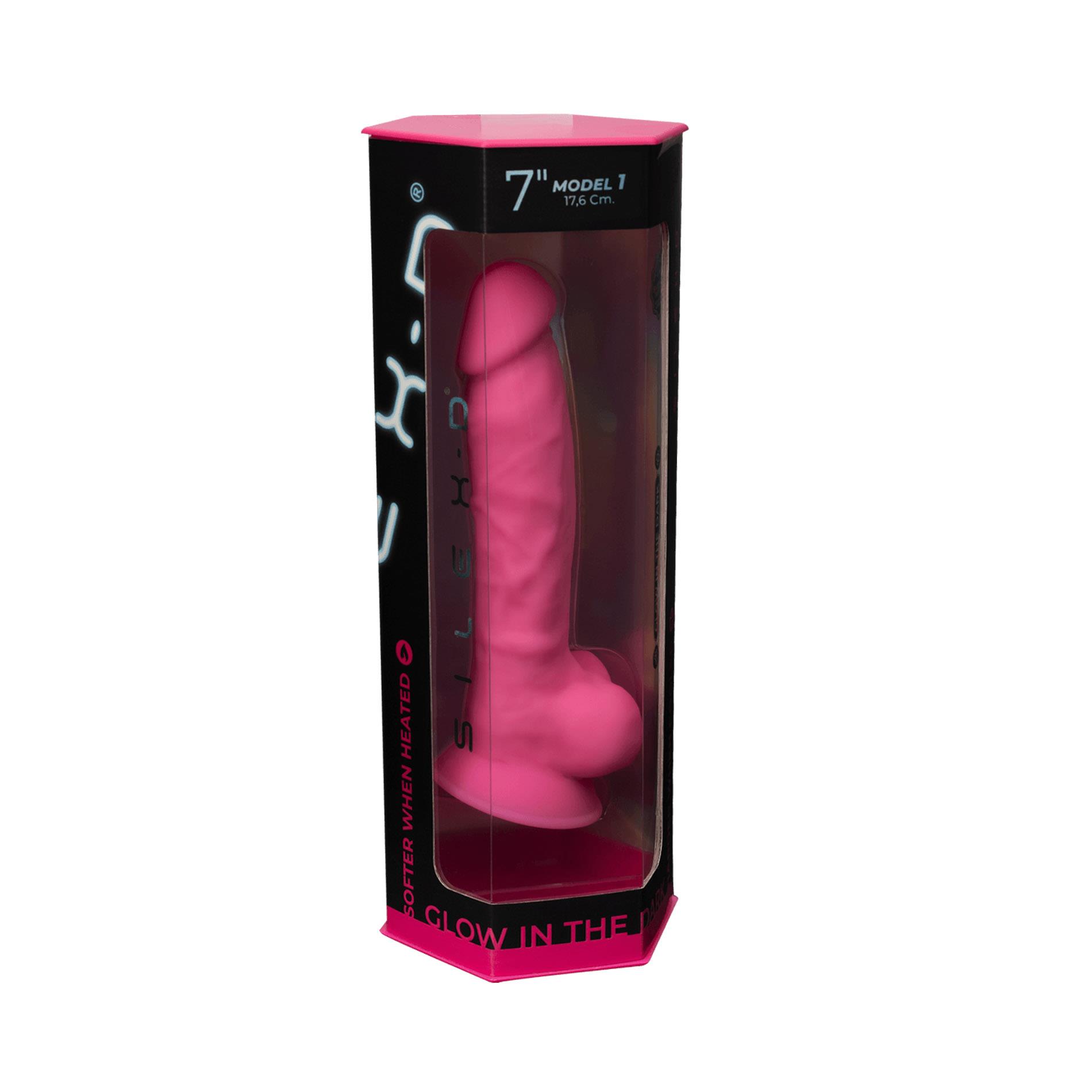 Model 1 7"" Pink Glow In The Dark