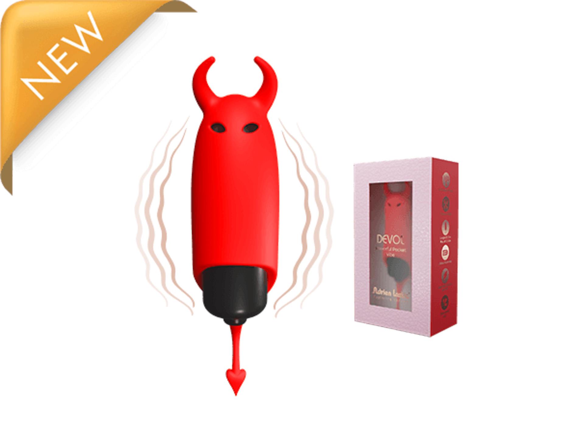 Stymulator-Wibrator - Lastic Pocket Vibe Devil