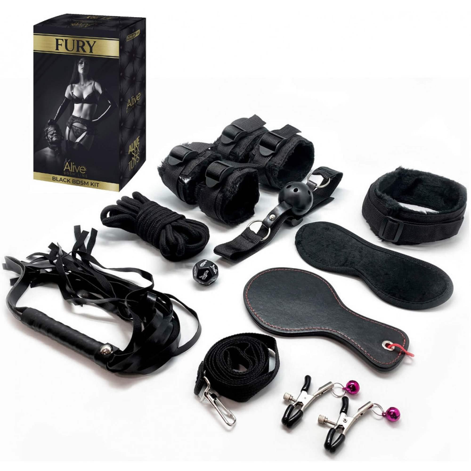 Fury Bdsm Kit Black