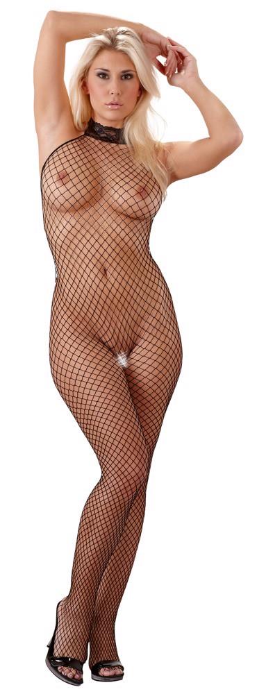 Net Catsuit Black M/L