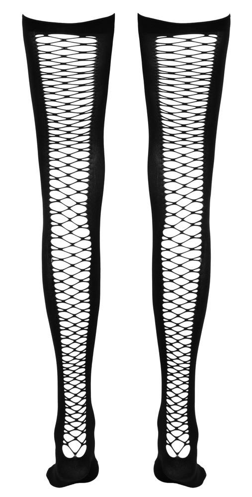 Thigh-High Net Stockings M/L