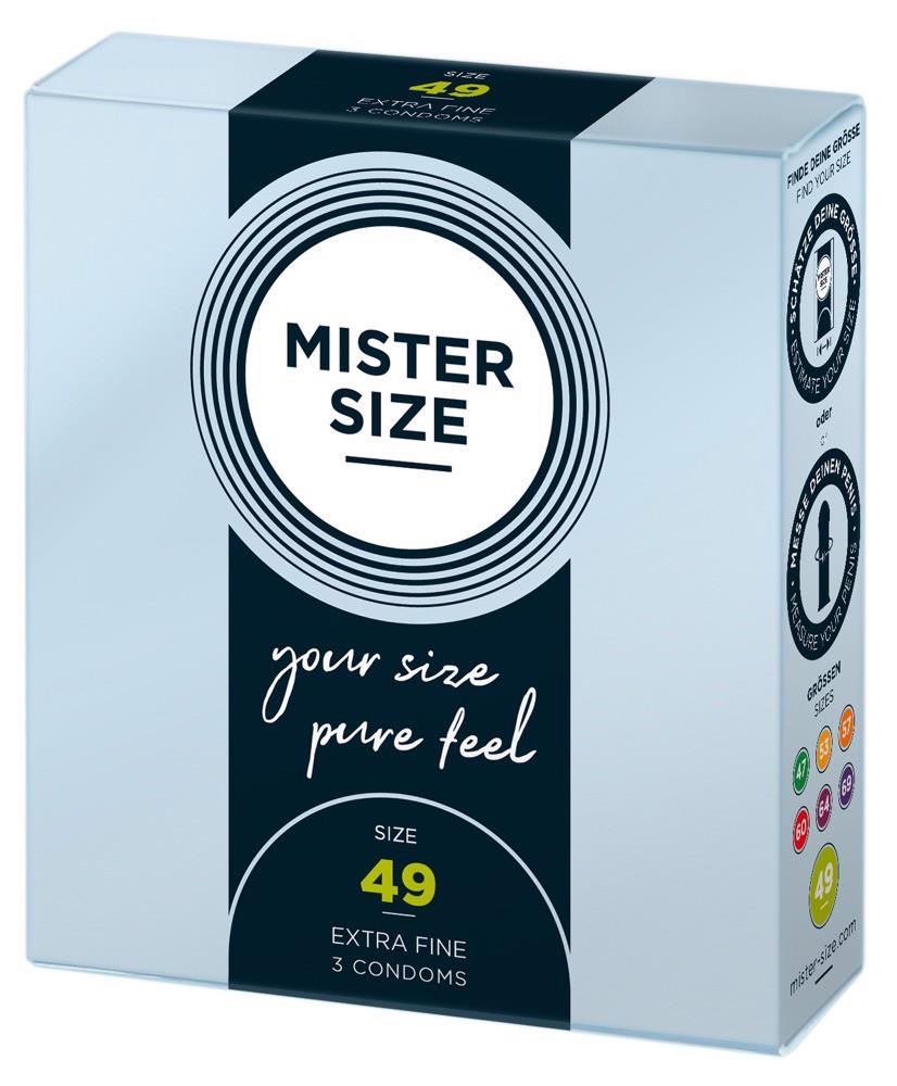 Mister Size 49Mm Pack Of 3