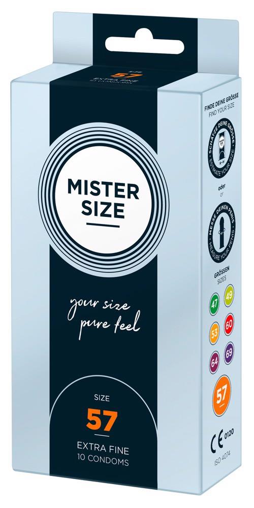 Mister Size 57Mm Pack Of 10